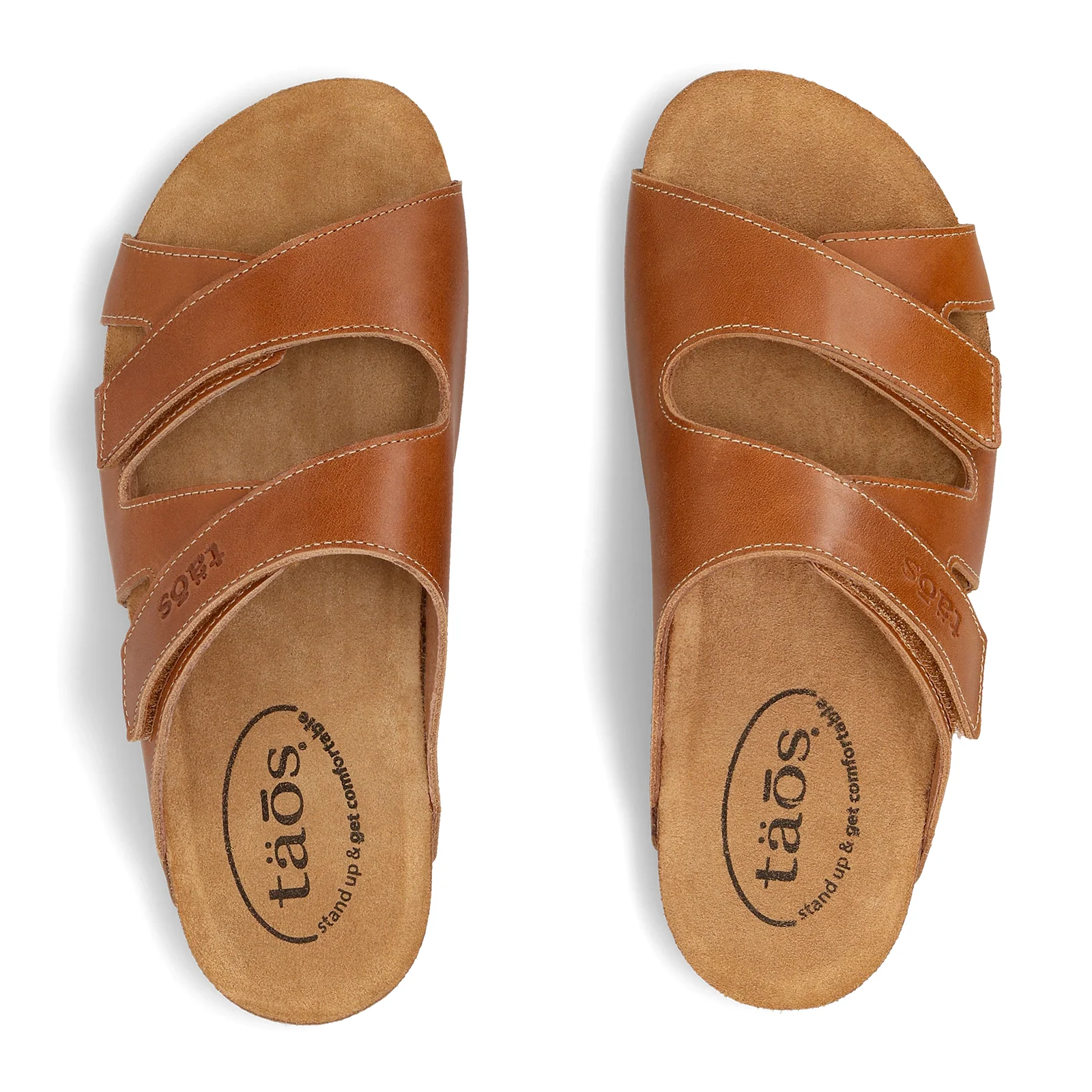 Taos Casita Slide Sandal (Women) - Tan Leather - Image 6