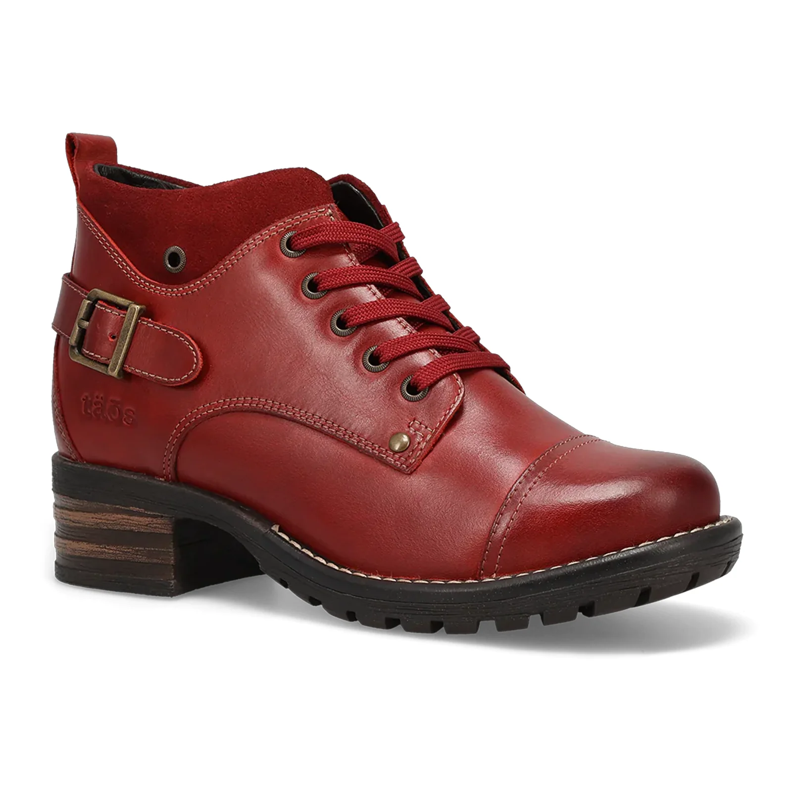 Taos Mini Crave Ankle Boot (Women) - Red - Image 3