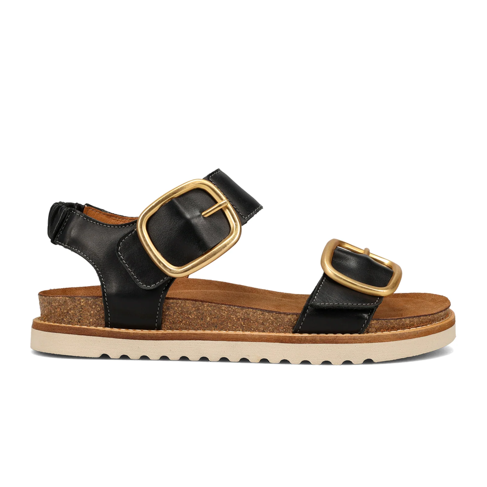 Taos On The Double Backstrap Sandal (Women) - Black