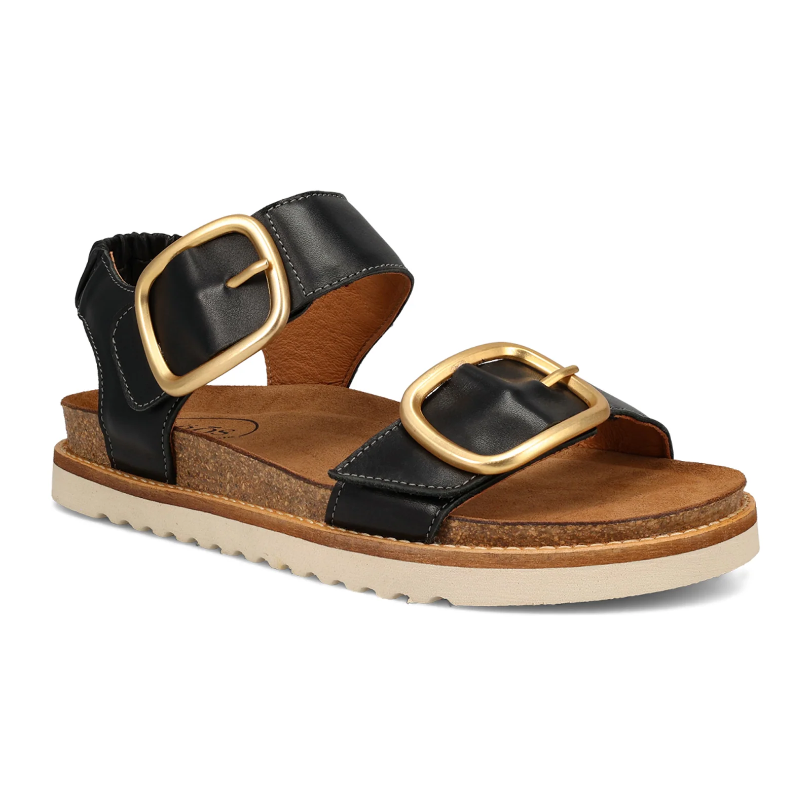 Taos On The Double Backstrap Sandal (Women) - Black - Image 3
