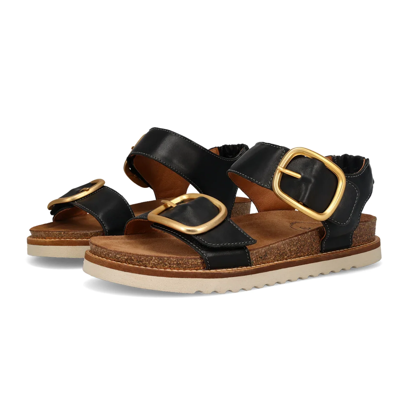 Taos On The Double Backstrap Sandal (Women) - Black - Image 4