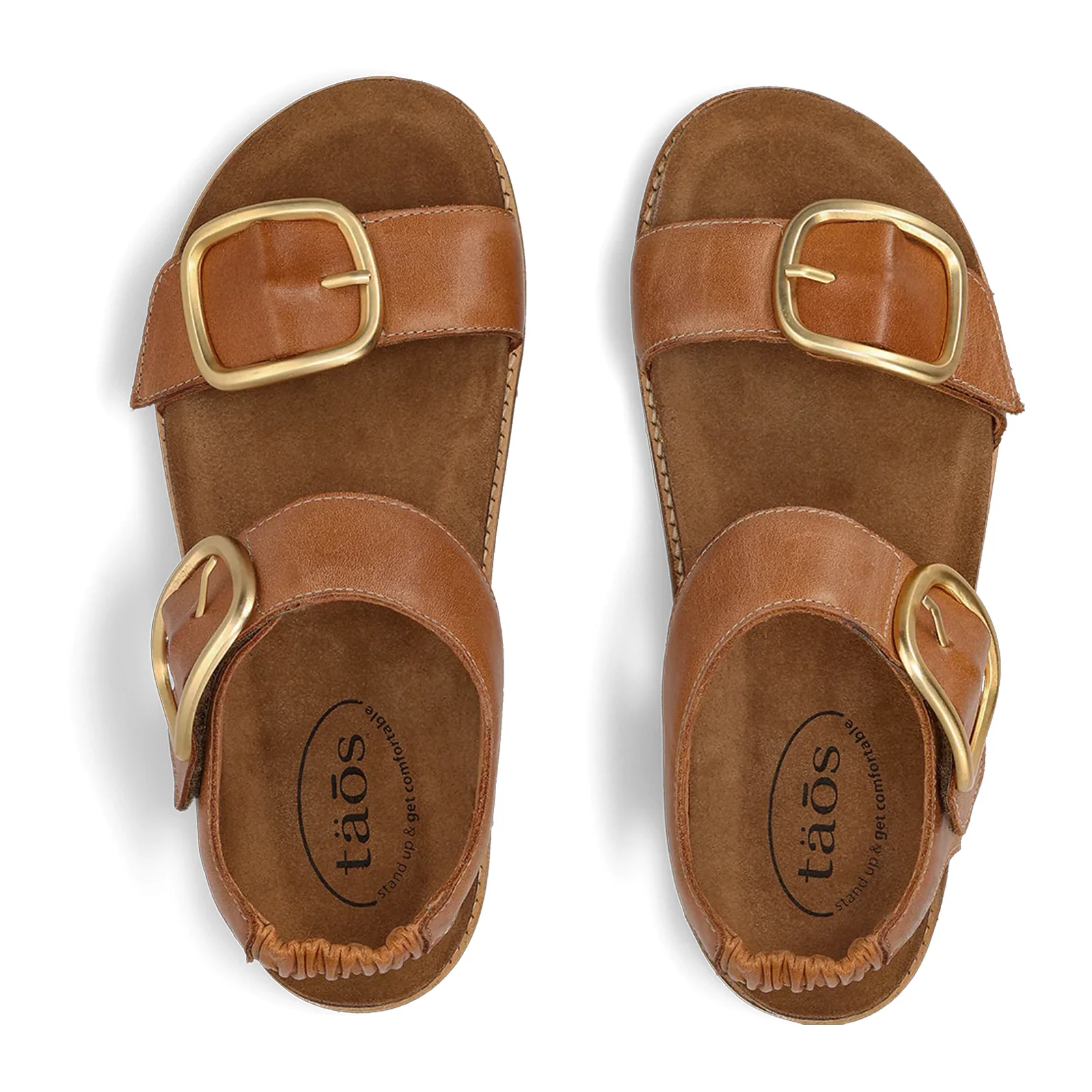Taos On The Double Backstrap Sandal (Women) - Caramel - Image 5