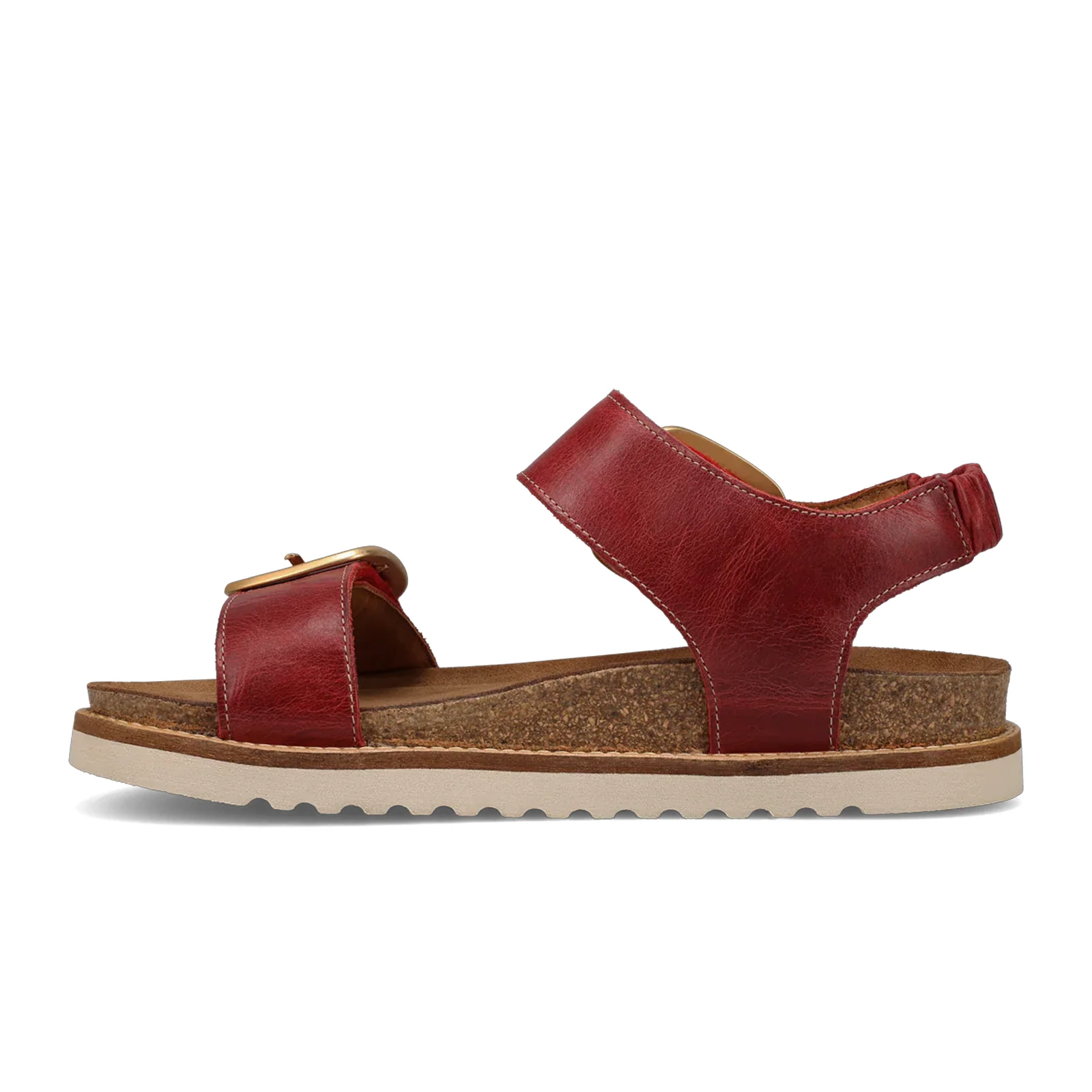 Taos On The Double Backstrap Sandal (Women) - Red - Image 2