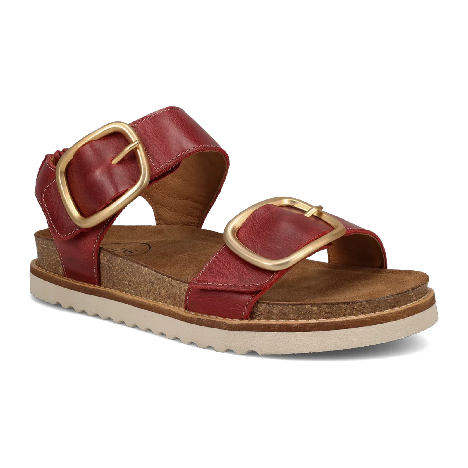 Taos On The Double Backstrap Sandal (Women) - Red - Image 3