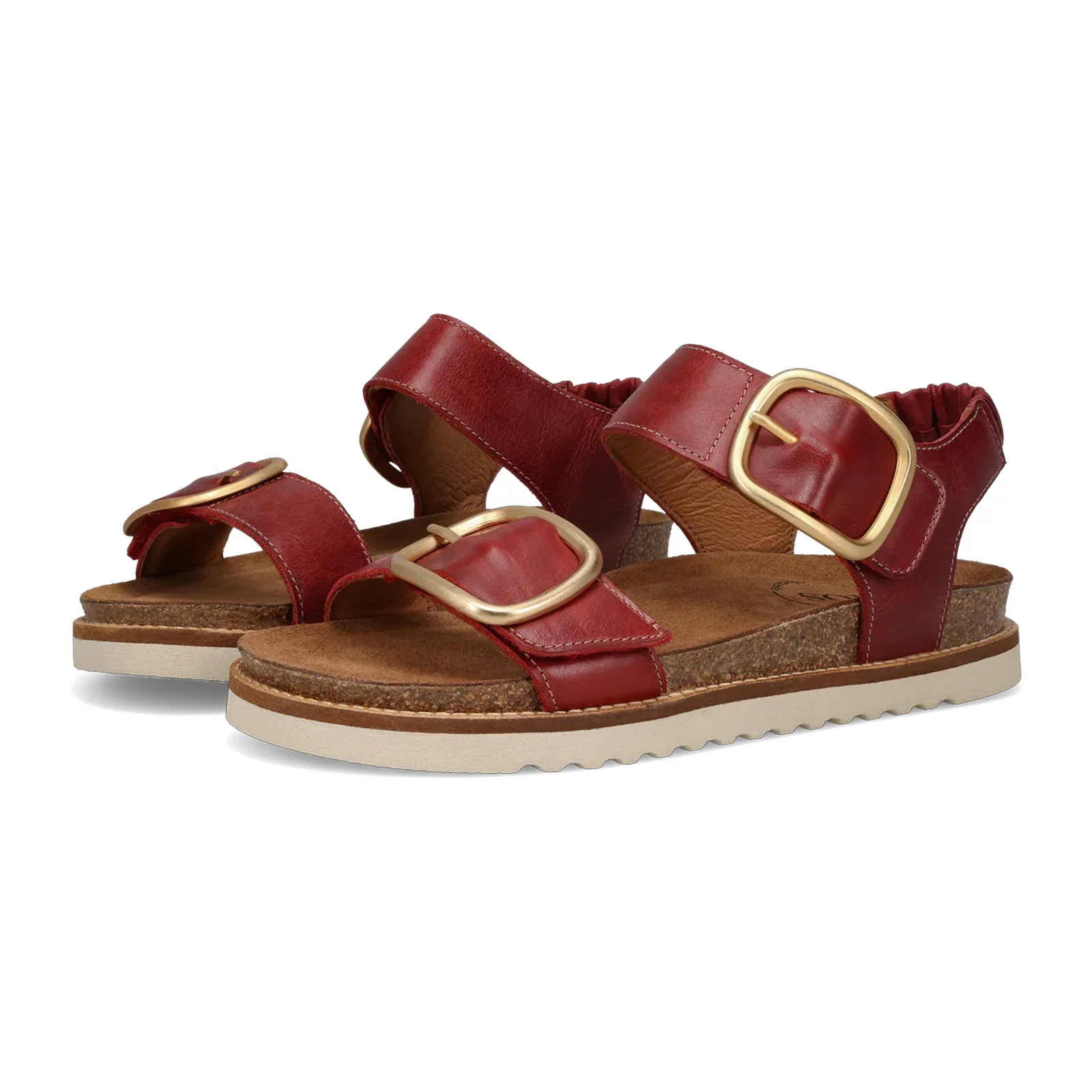 Taos On The Double Backstrap Sandal (Women) - Red - Image 4