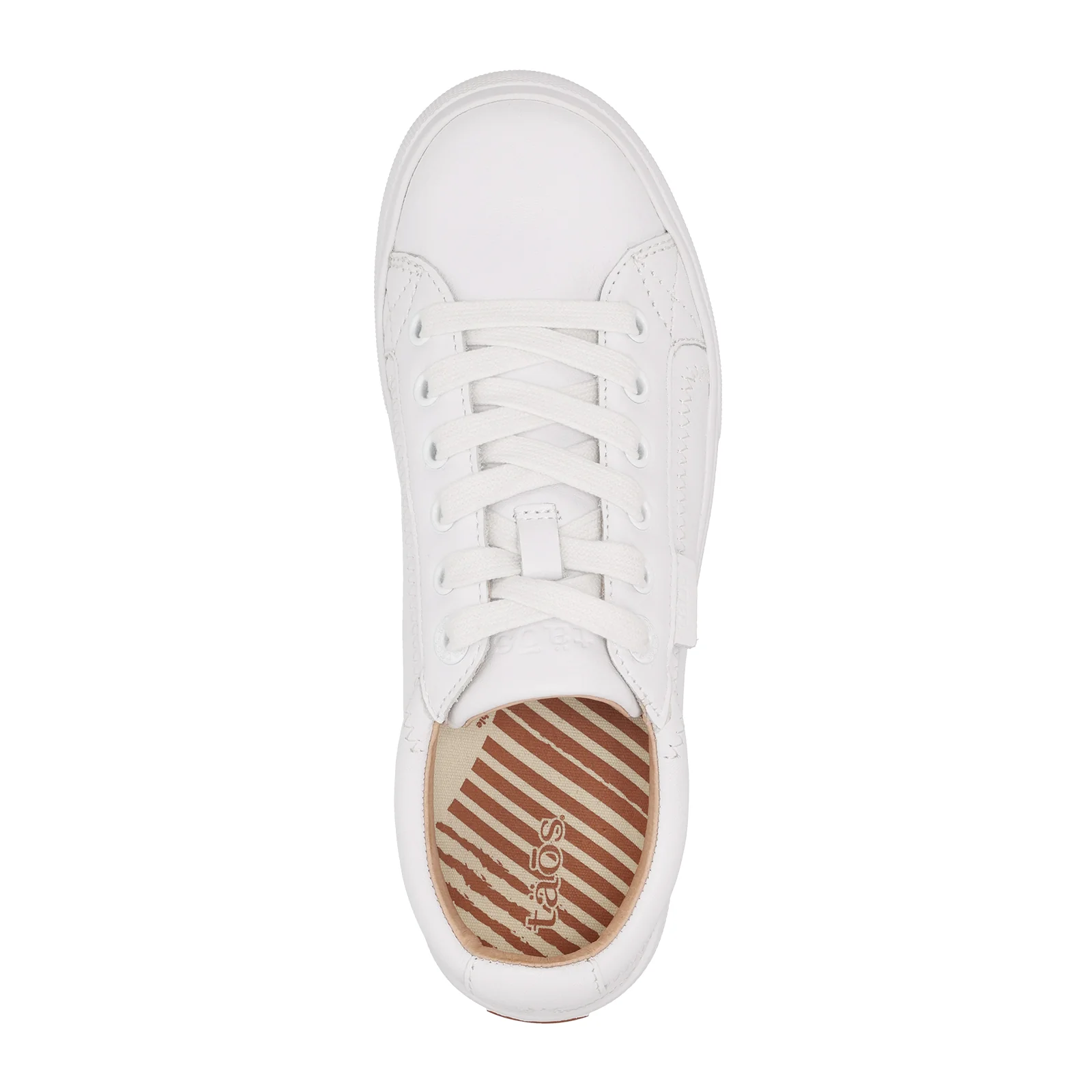 Taos Plim Soul Lux Sneaker (Women) - White Leather - Image 5