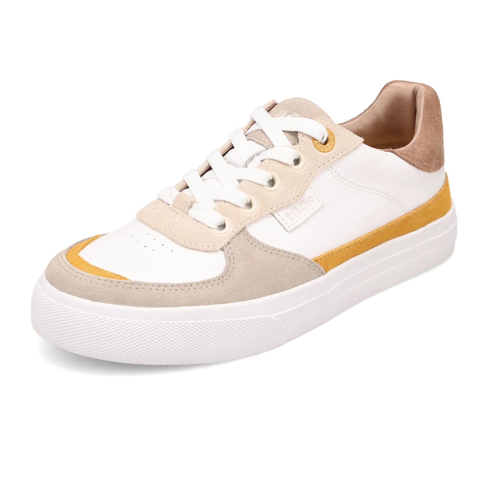 Taos Pop Soul Sneaker (Women) - Sand/Mustard Multi - Image 4