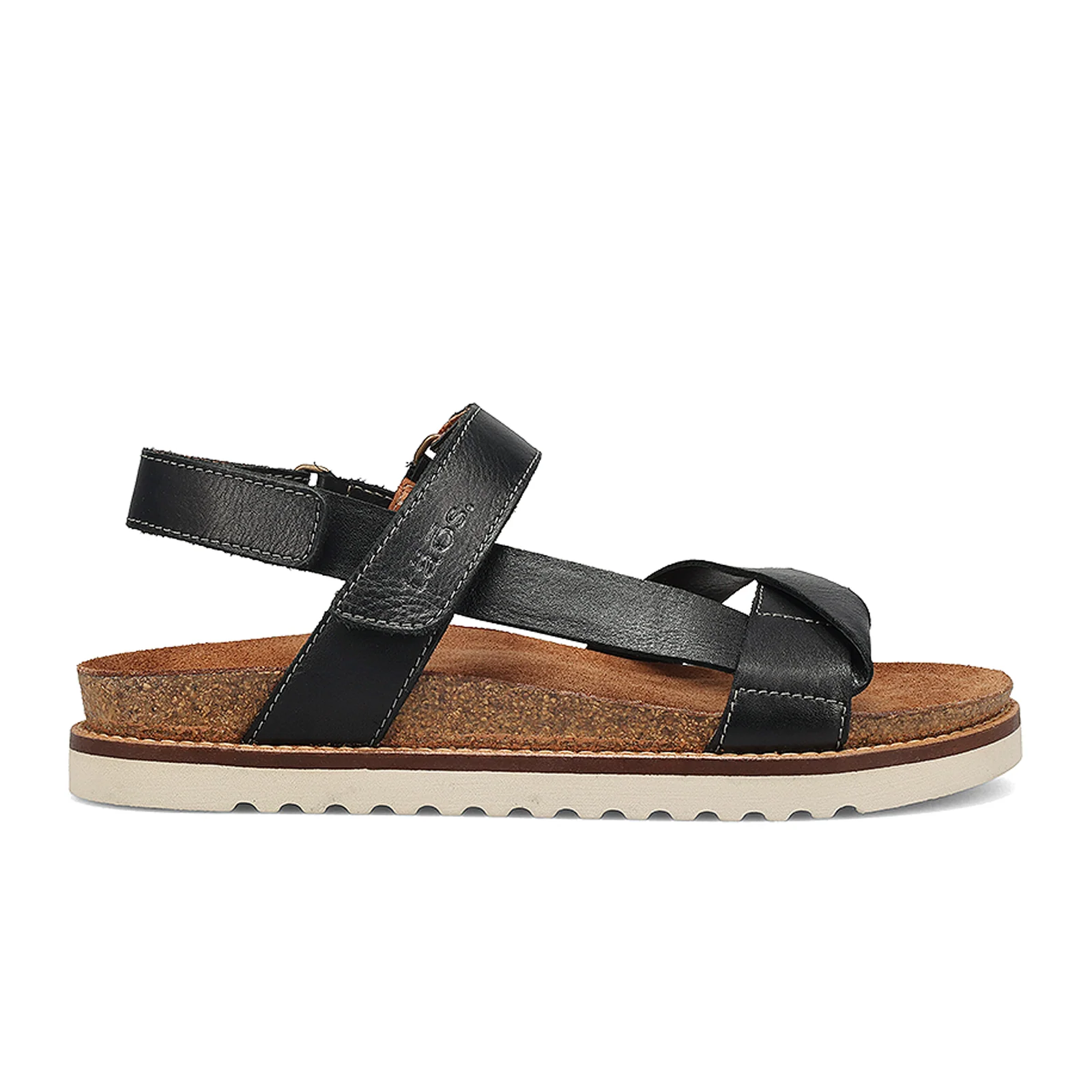 Taos Sideways Backstrap Sandal (Women) - Black
