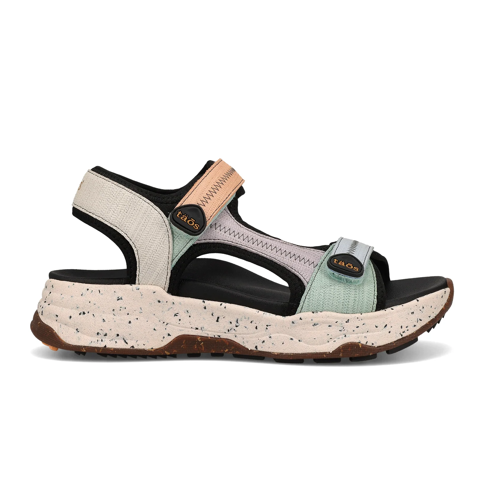 Taos Super Side Active Sandal (Women) - Retro Embossed Multi