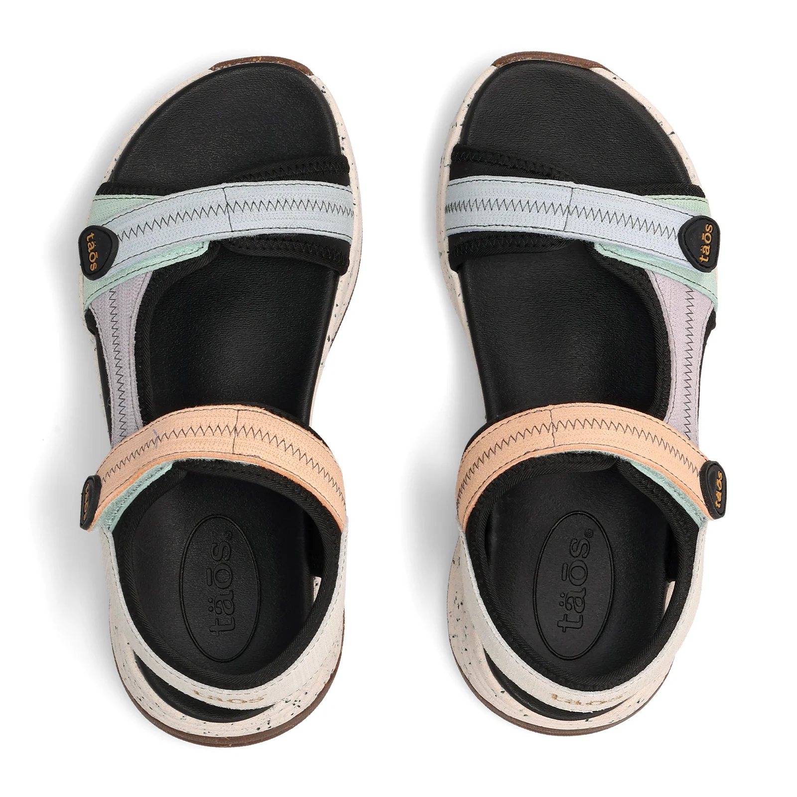Taos Super Side Active Sandal (Women) - Retro Embossed Multi - Image 6