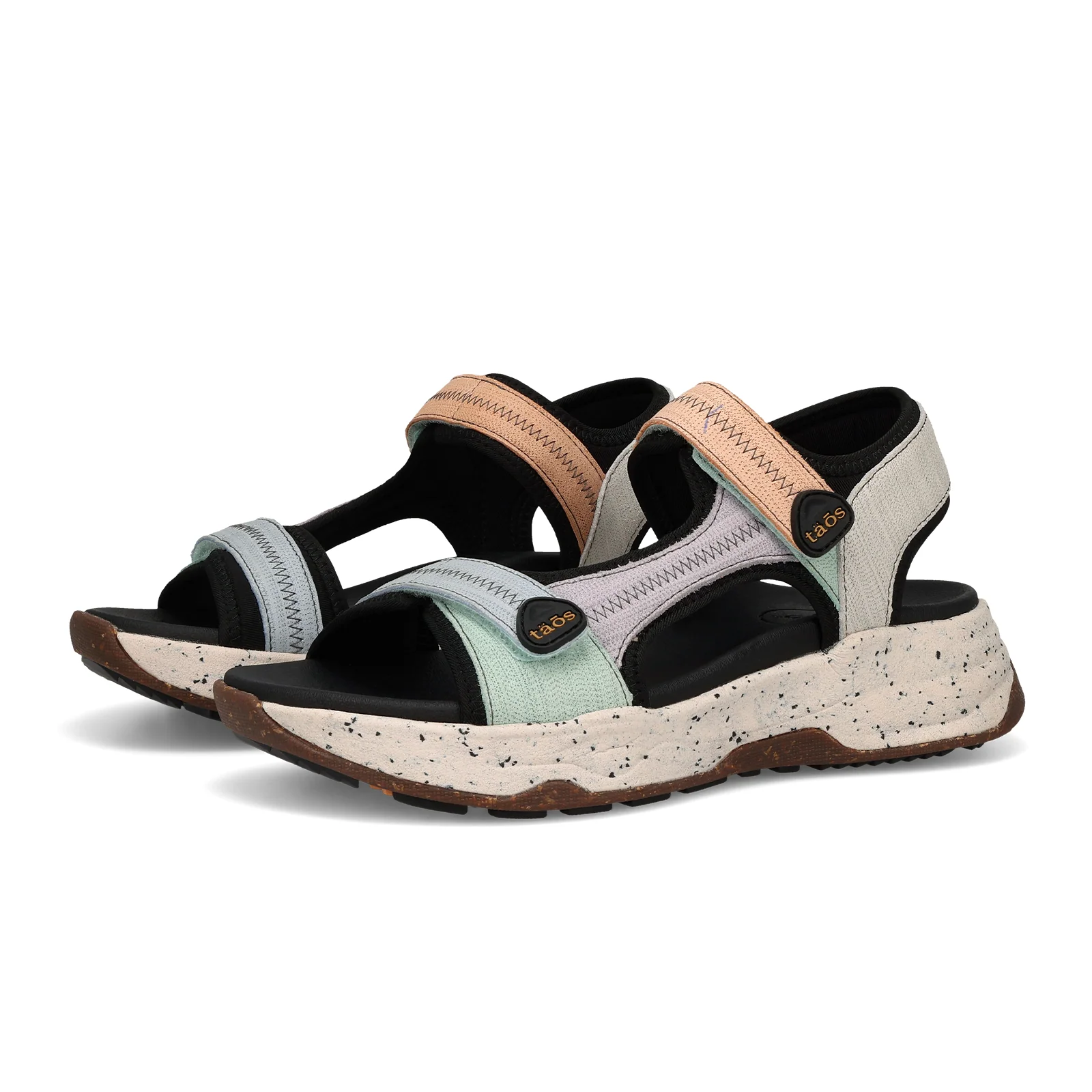 Taos Super Side Active Sandal (Women) - Retro Embossed Multi - Image 7