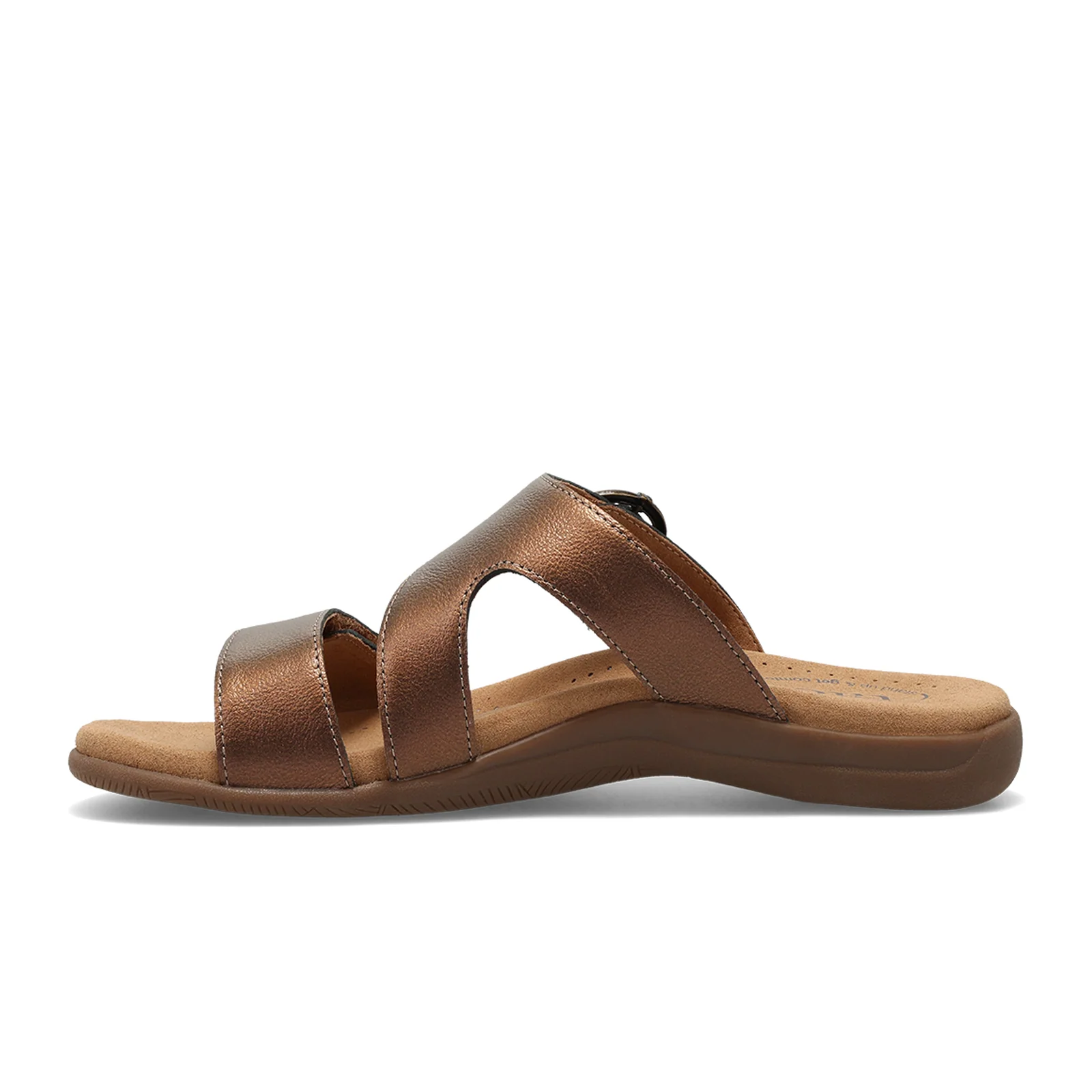 Taos Westside Slide Sandal (Women) - Bronze - Image 2