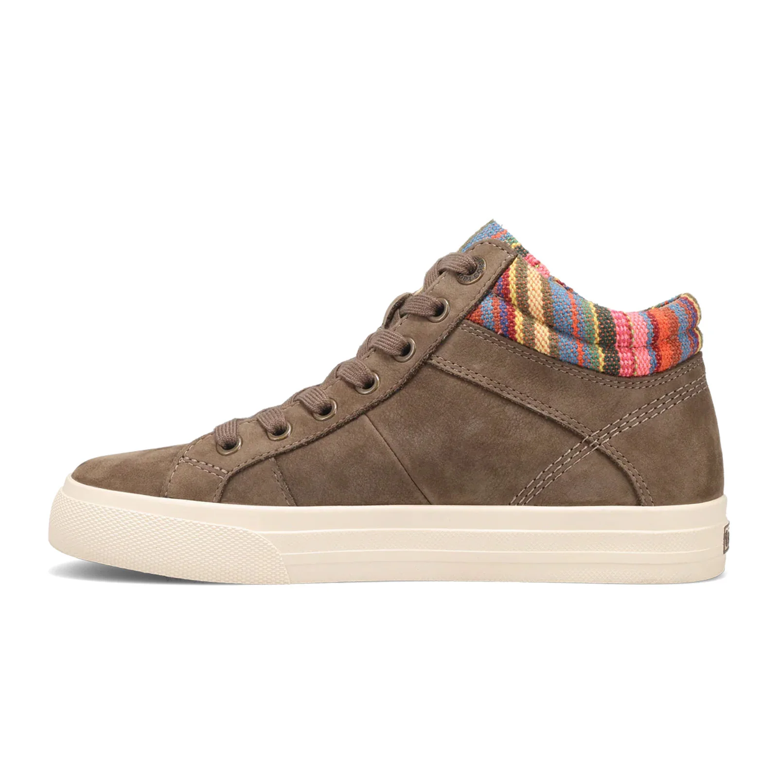 Taos Winner Mid Top Sneaker (Women) - Dark Taupe Multi - Image 2