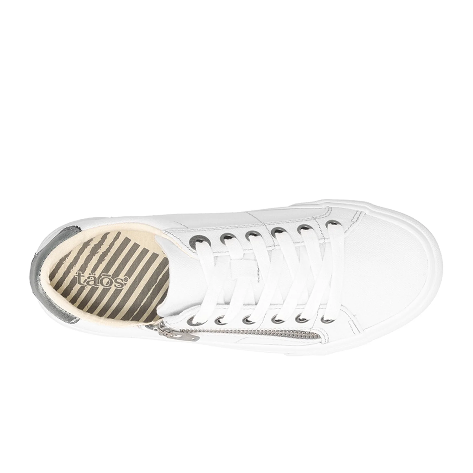 Taos Z Soul Sneaker (Women) - White/Pewter - Image 5