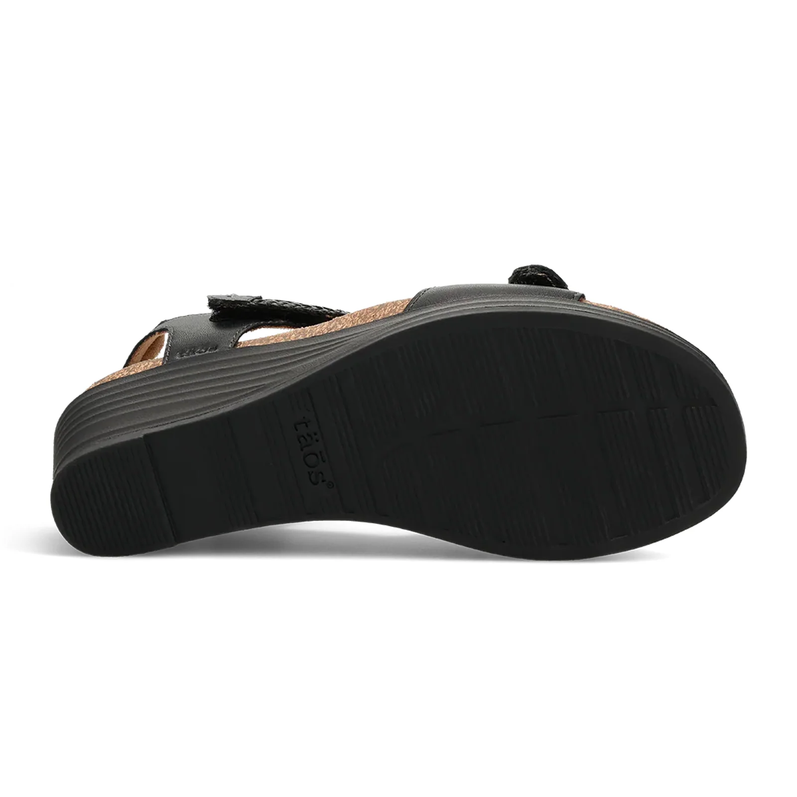 Taos Zecret Wedge Sandal (Women) - Black - Image 6