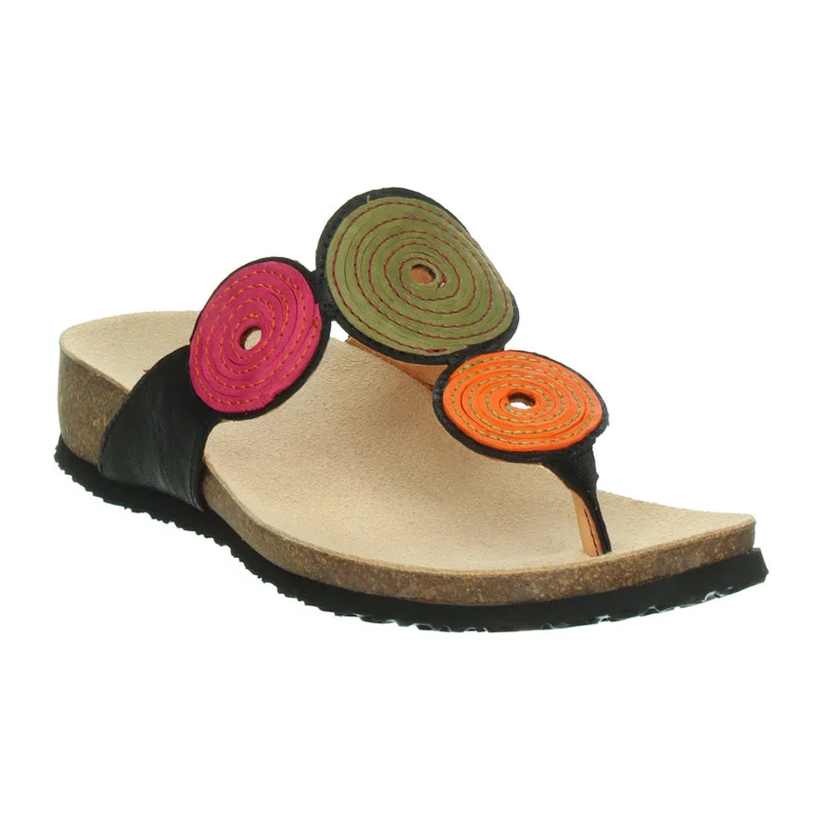 Think! Julia Circles Sandal (Women) - Black/Kombi - Image 3