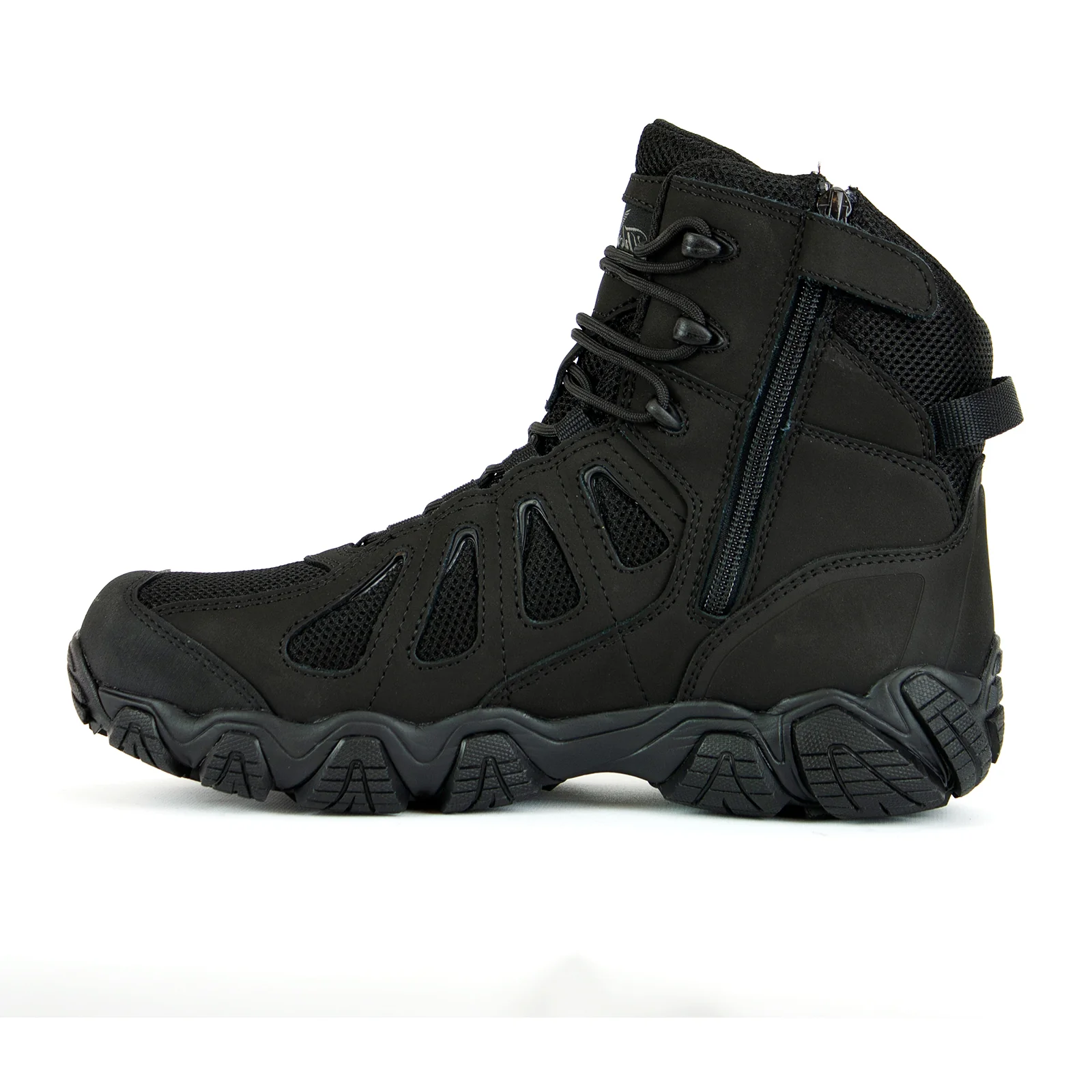 Thorogood Crosstrex Series 6" Hiker Side Zip BBP Waterproof Composite Toe Work Boot (Men) - Black - Image 2