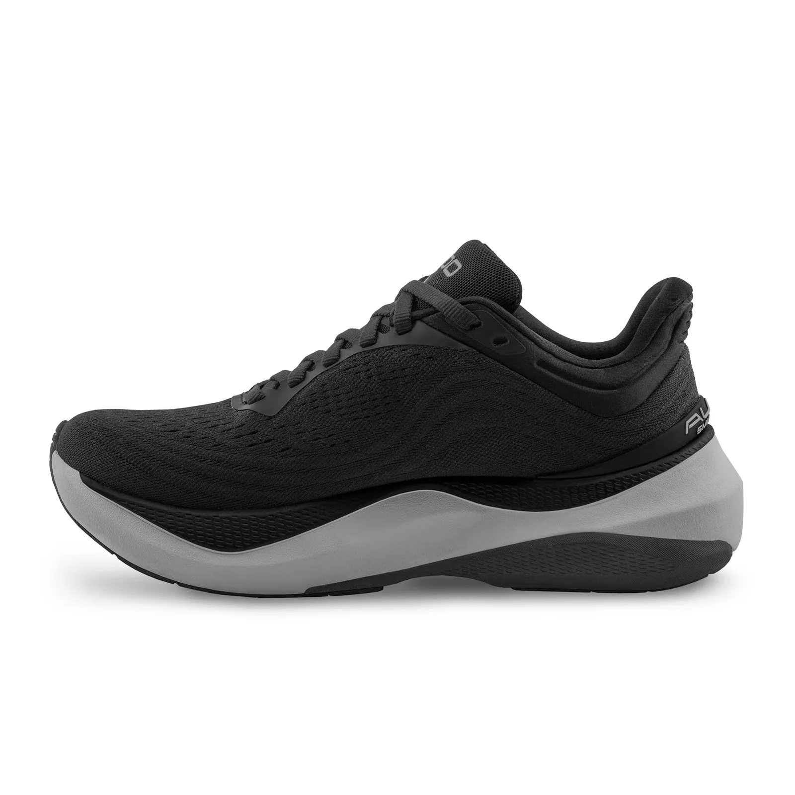 Topo Aura Running Shoe (Men) - Black/Charcoal - Image 2