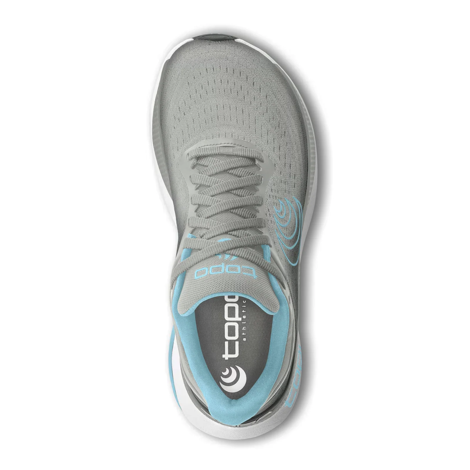 Topo Aura Running Shoe (Women) - Grey/Blue - Image 4