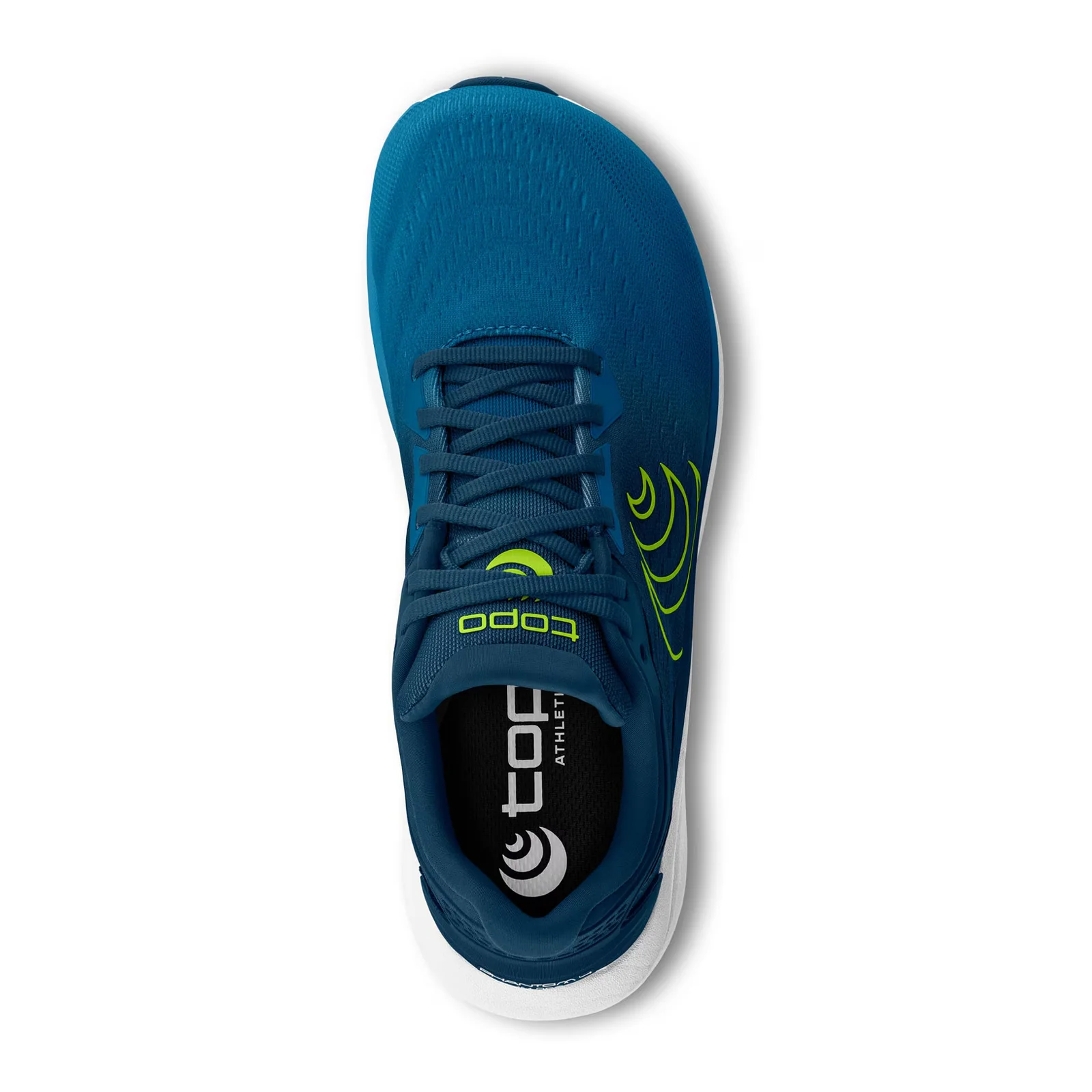 Topo Phantom 4 Running Shoe (Men) - Blue/Lime - Image 4
