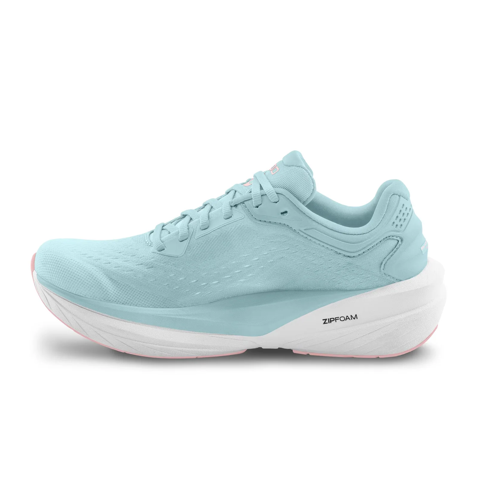Topo Phantom 4 Running Shoe (Women) - Dusty Blue/Pink - Image 2