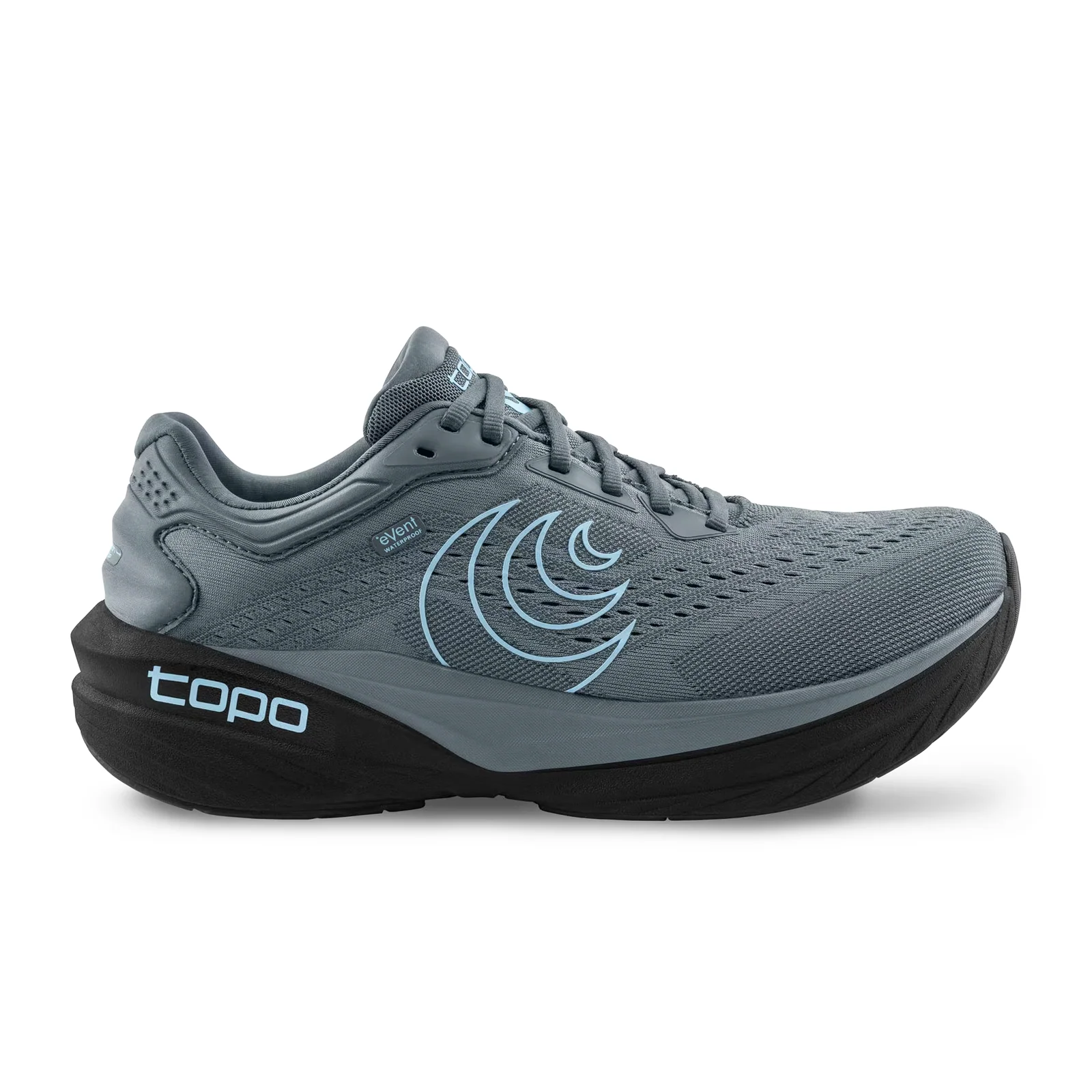 Topo Phantom 4 Waterproof Running Shoe (Women) - Grey/Blue