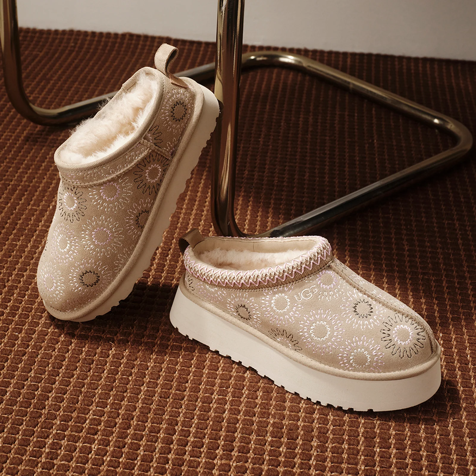 UGG® Classic Micro Sun Stitch (Women) - Mustard Seed - Image 9