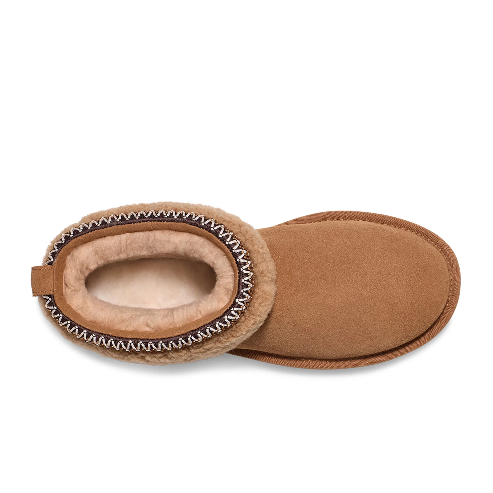 UGG® Classic Ultra Mini Maxi Curly Boot (Women) - Chestnut - Image 5