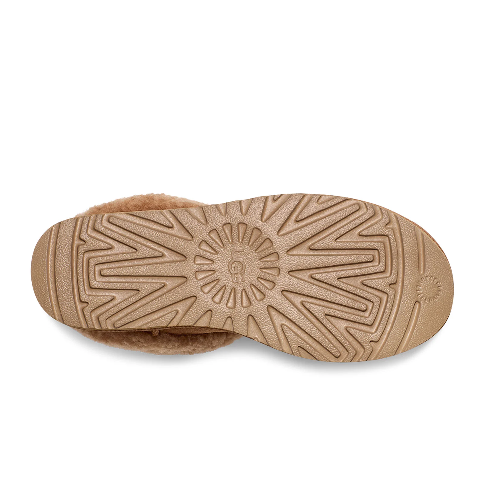 UGG® Classic Ultra Mini Maxi Curly Boot (Women) - Chestnut - Image 6