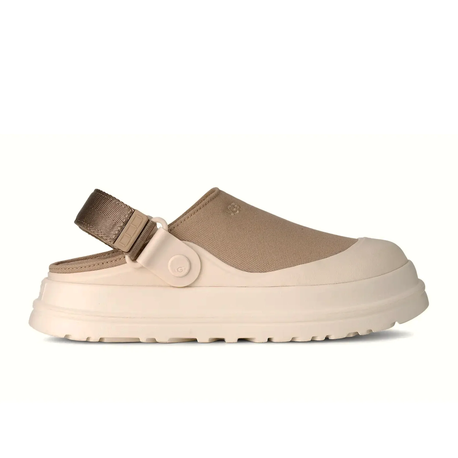 UGG® GoldenGlow Canvas Clog (Women) - Mustard Seed