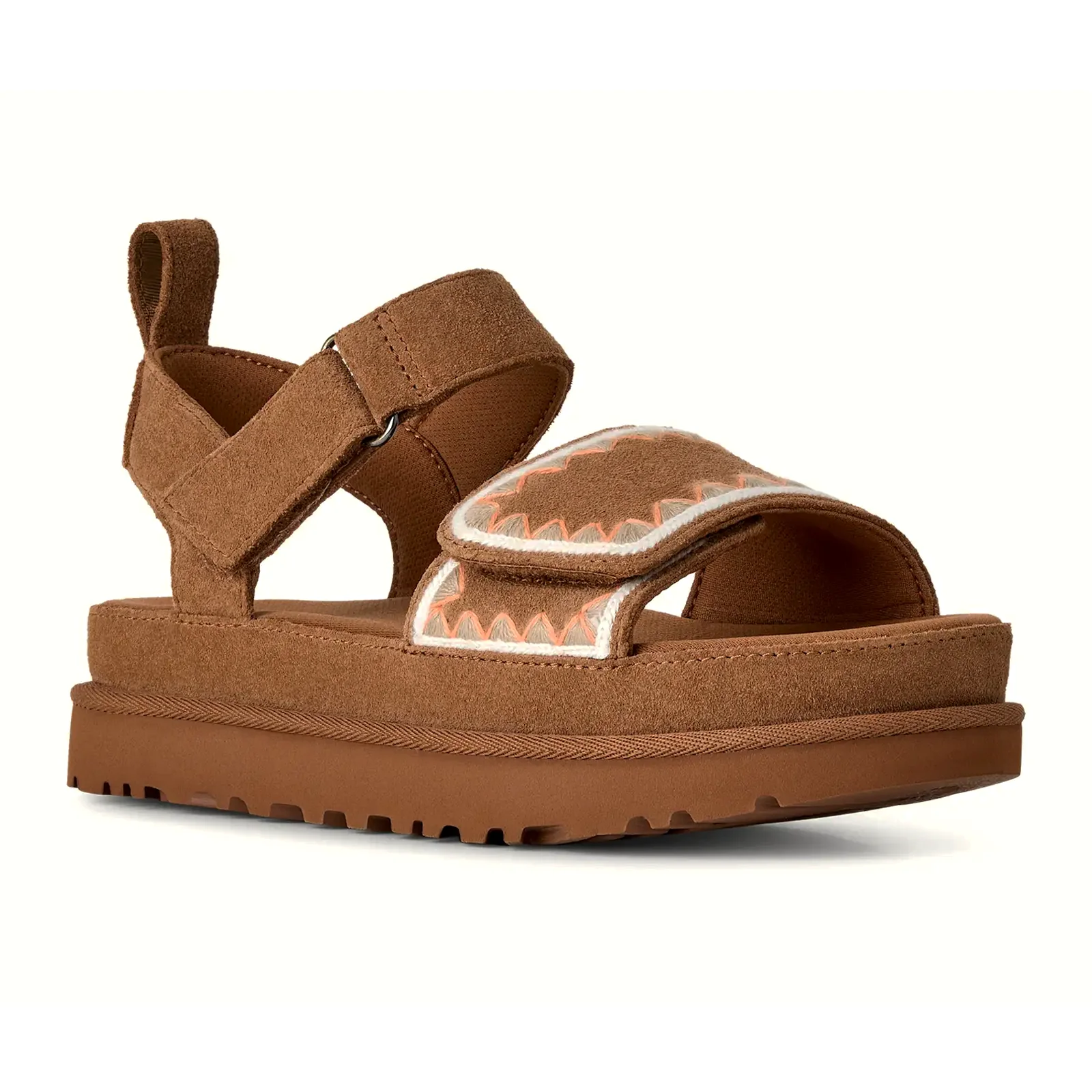 UGG® GoldenStar Artistitch (Women) - Chestnut - Image 3
