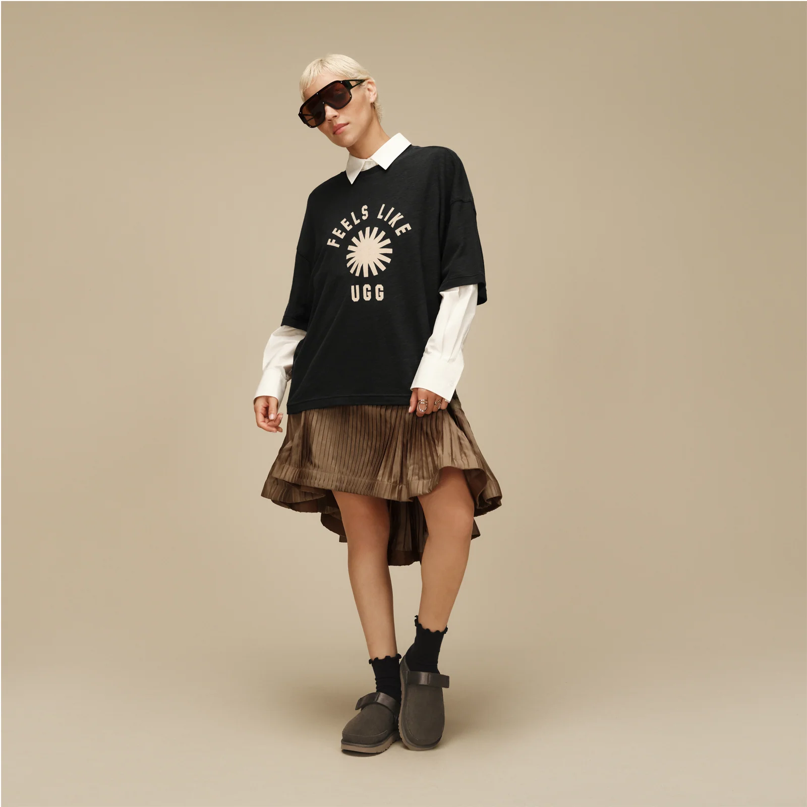 UGG® GoldenStar Clog (Women) - Dense Smoke - Image 7