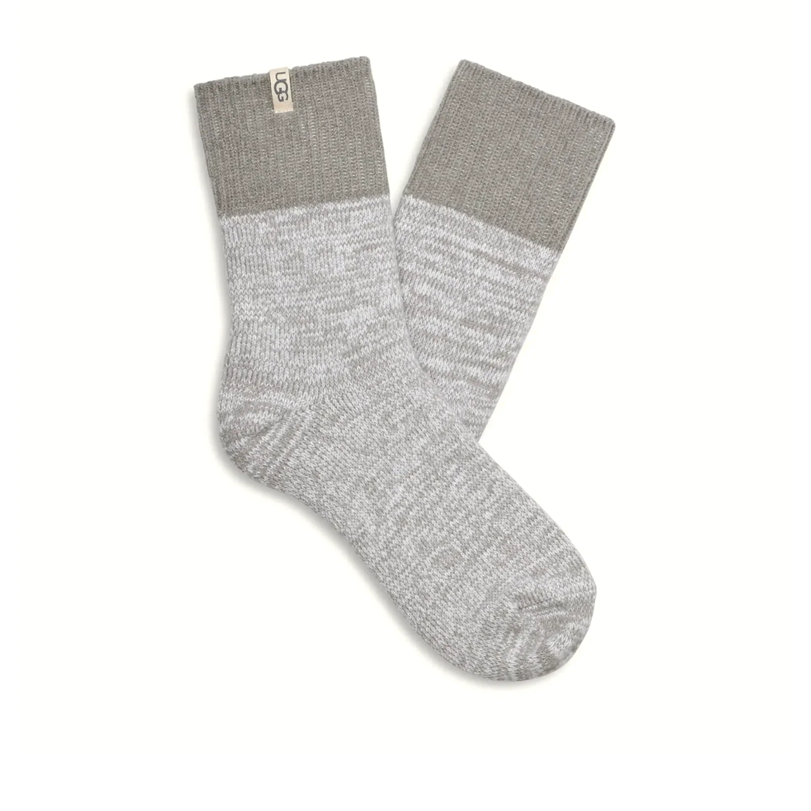 UGG® Rib Knit Slouchy Quarter (Women) - Seal
