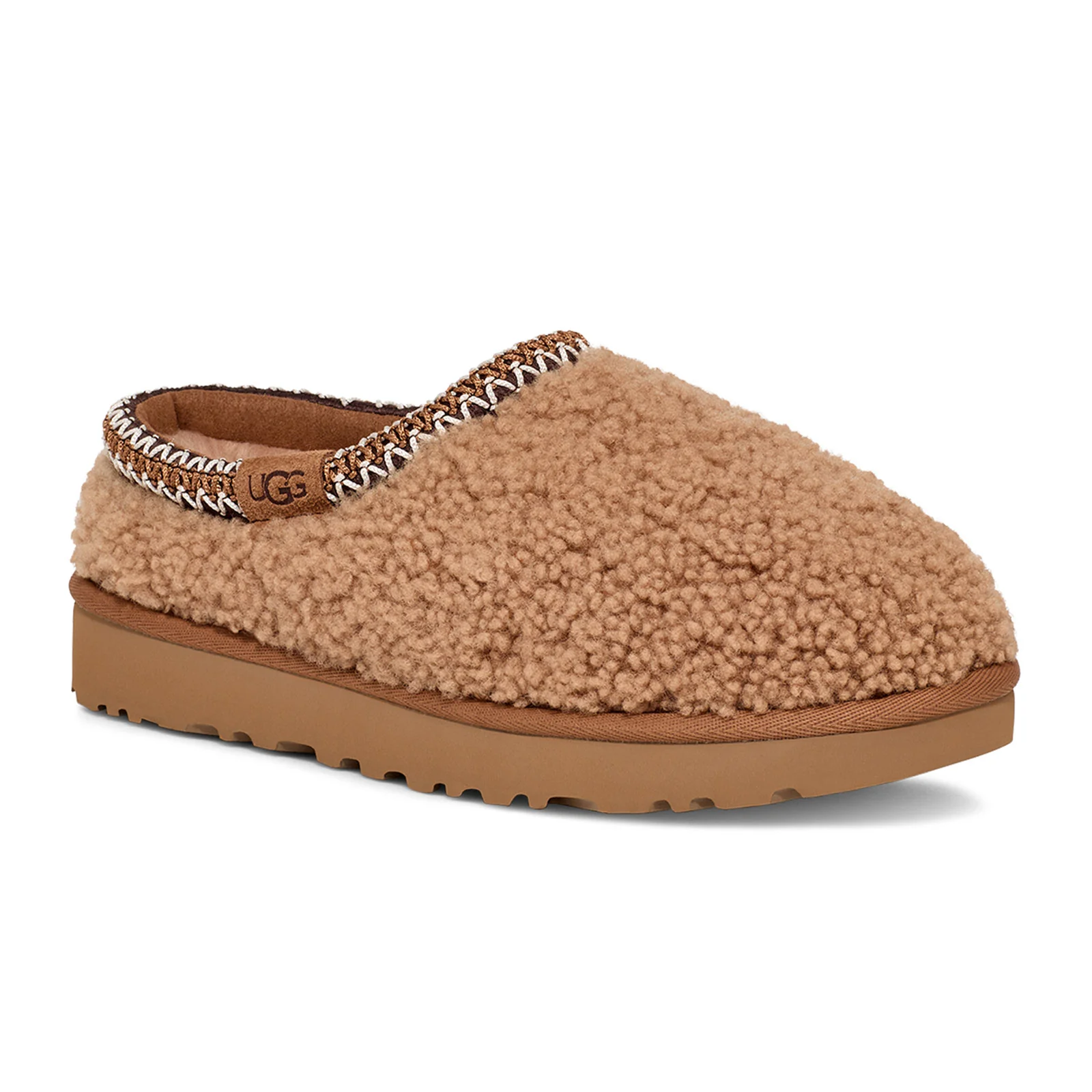UGG® Tasman Maxi Curly Slipper (Women) - Chestnut - Image 3