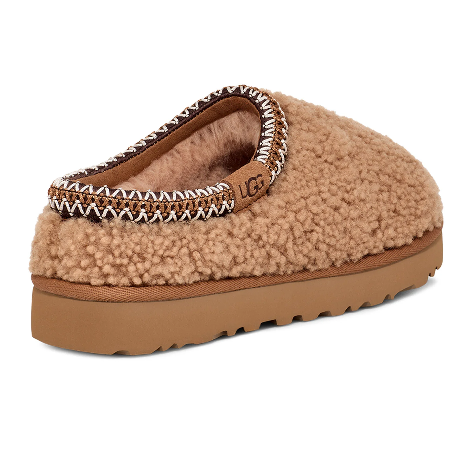 UGG® Tasman Maxi Curly Slipper (Women) - Chestnut - Image 4