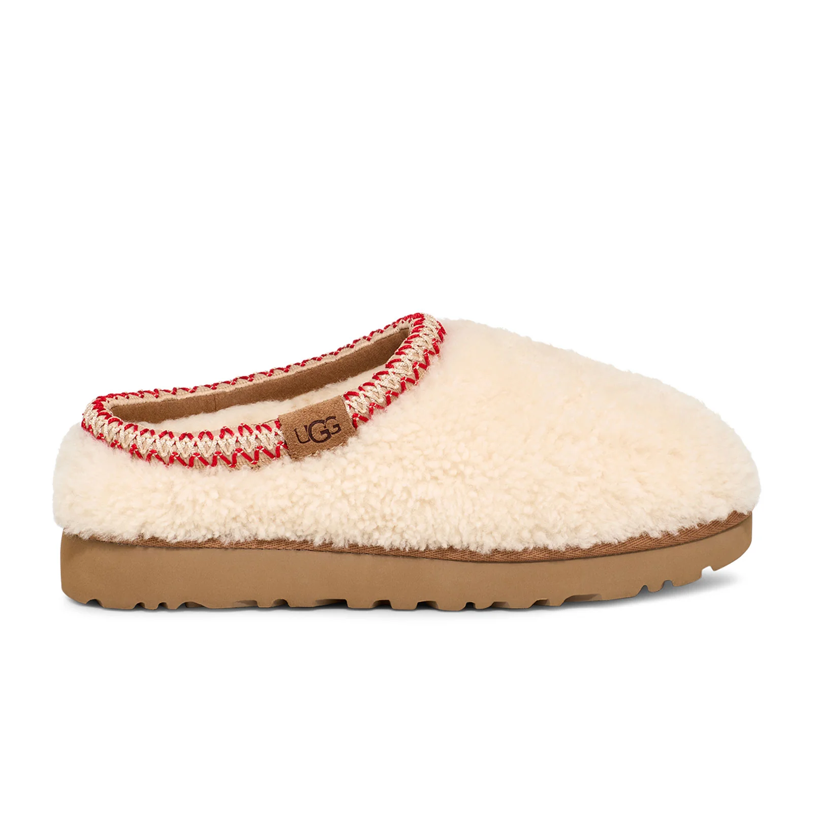 UGG® Tasman Maxi Curly Slipper (Women) - Natural