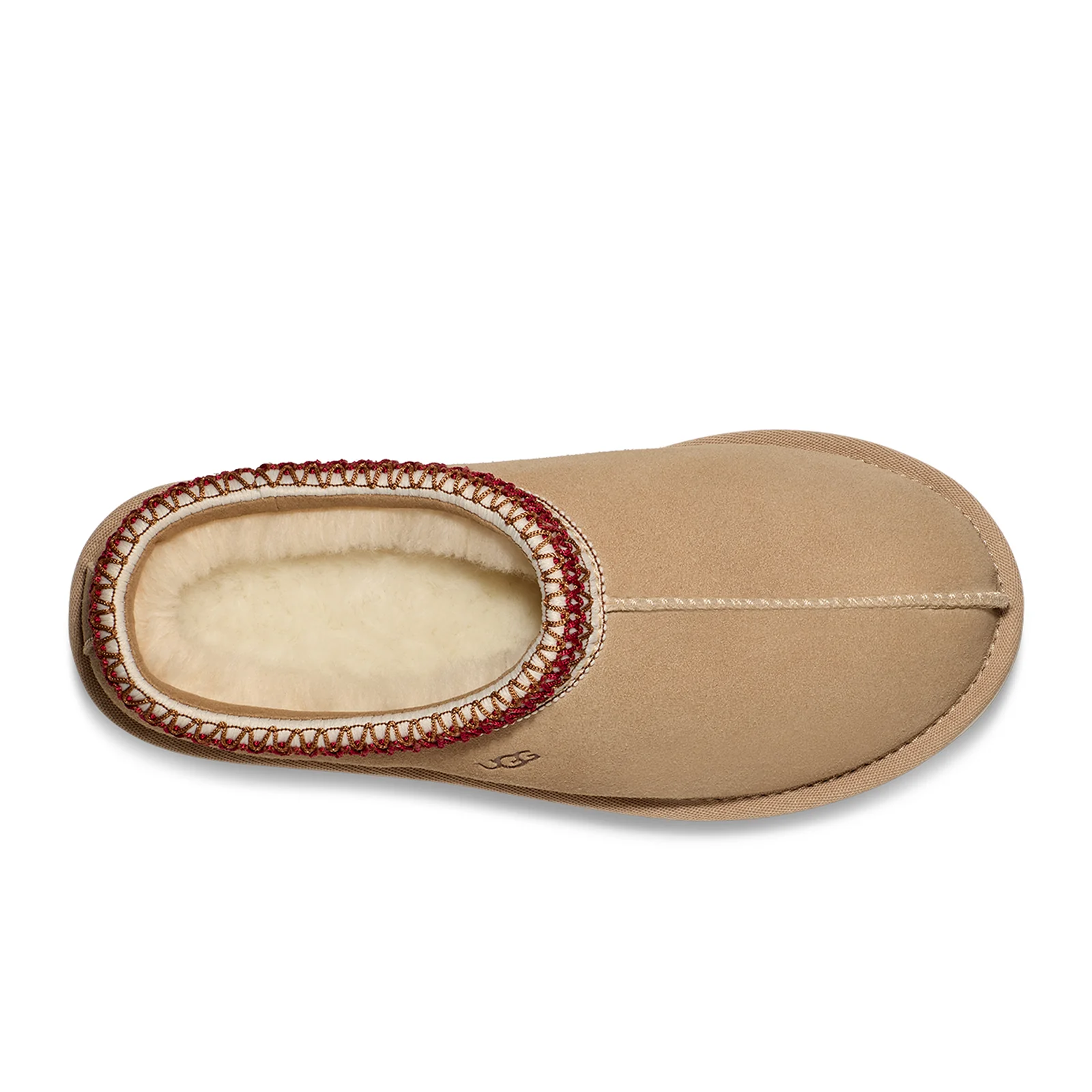 UGG® Tasman (Women) - Sand/Dark Cherry - Image 4