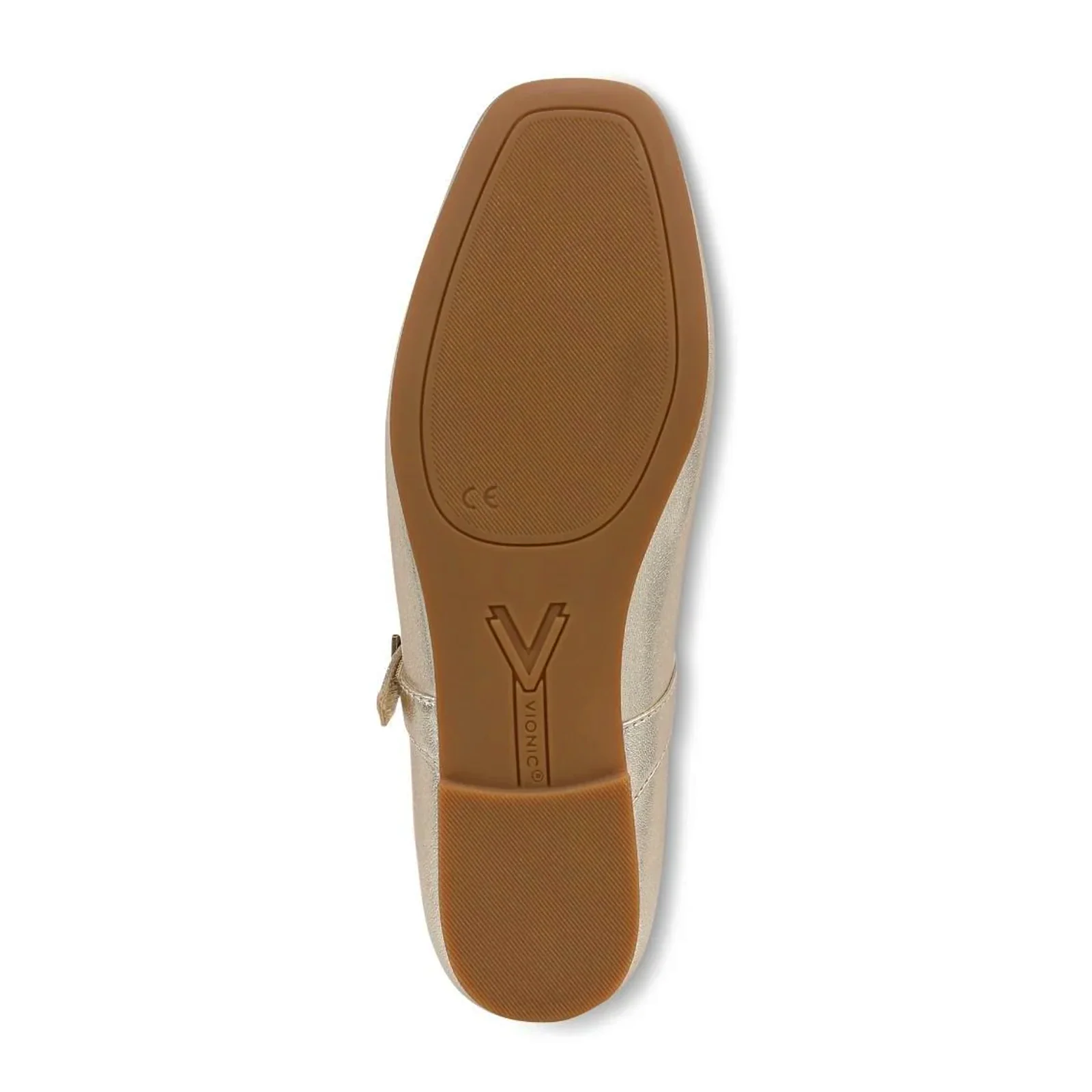 Vionic Alameda Mary Jane Flat (Women) - Gold Leather - Image 6