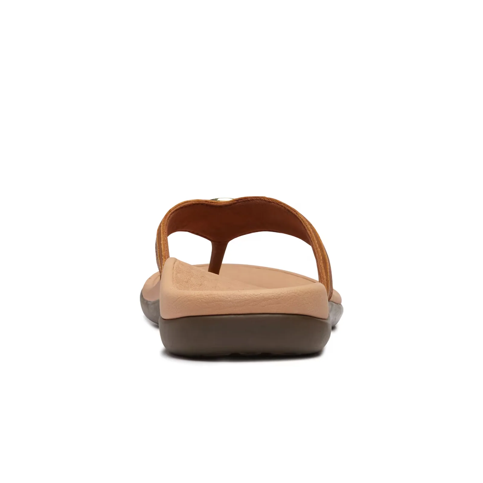 Vionic Aloe Sandal (Women) - Mocha Nappa Leather - Image 5