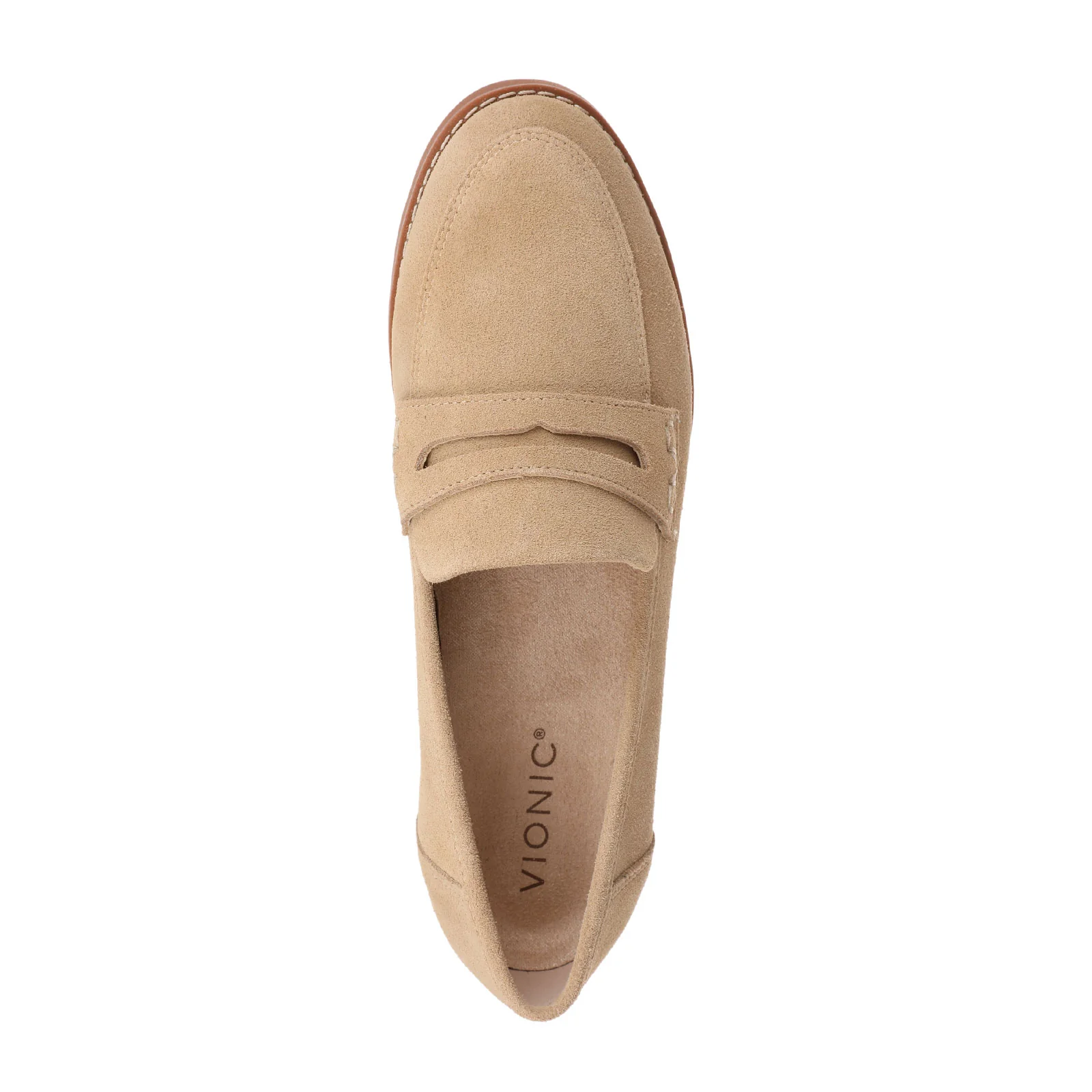 Vionic Cheryl II Loafer (Women) - Beige Suede - Image 3