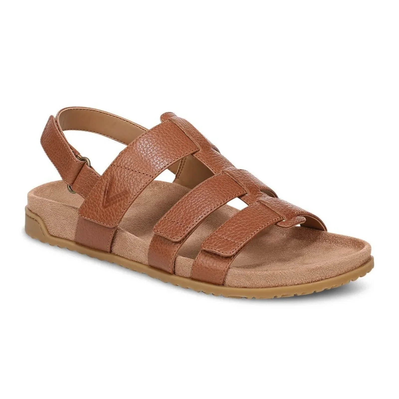 Vionic Eureka Backstrap Sandal (Women) - Tan Leather
