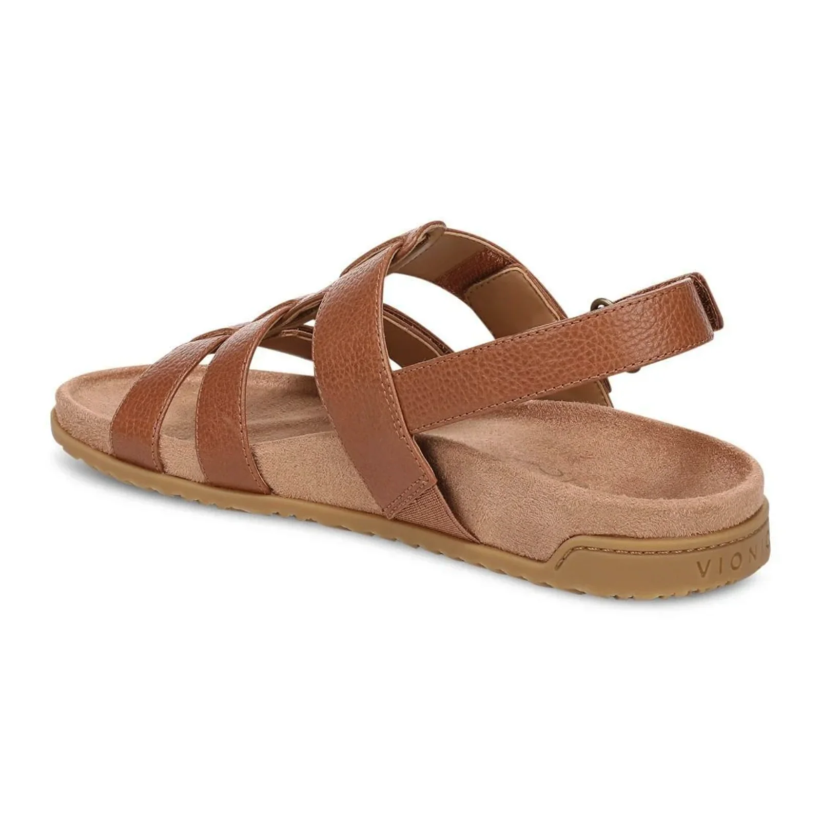 Vionic Eureka Backstrap Sandal (Women) - Tan Leather - Image 3
