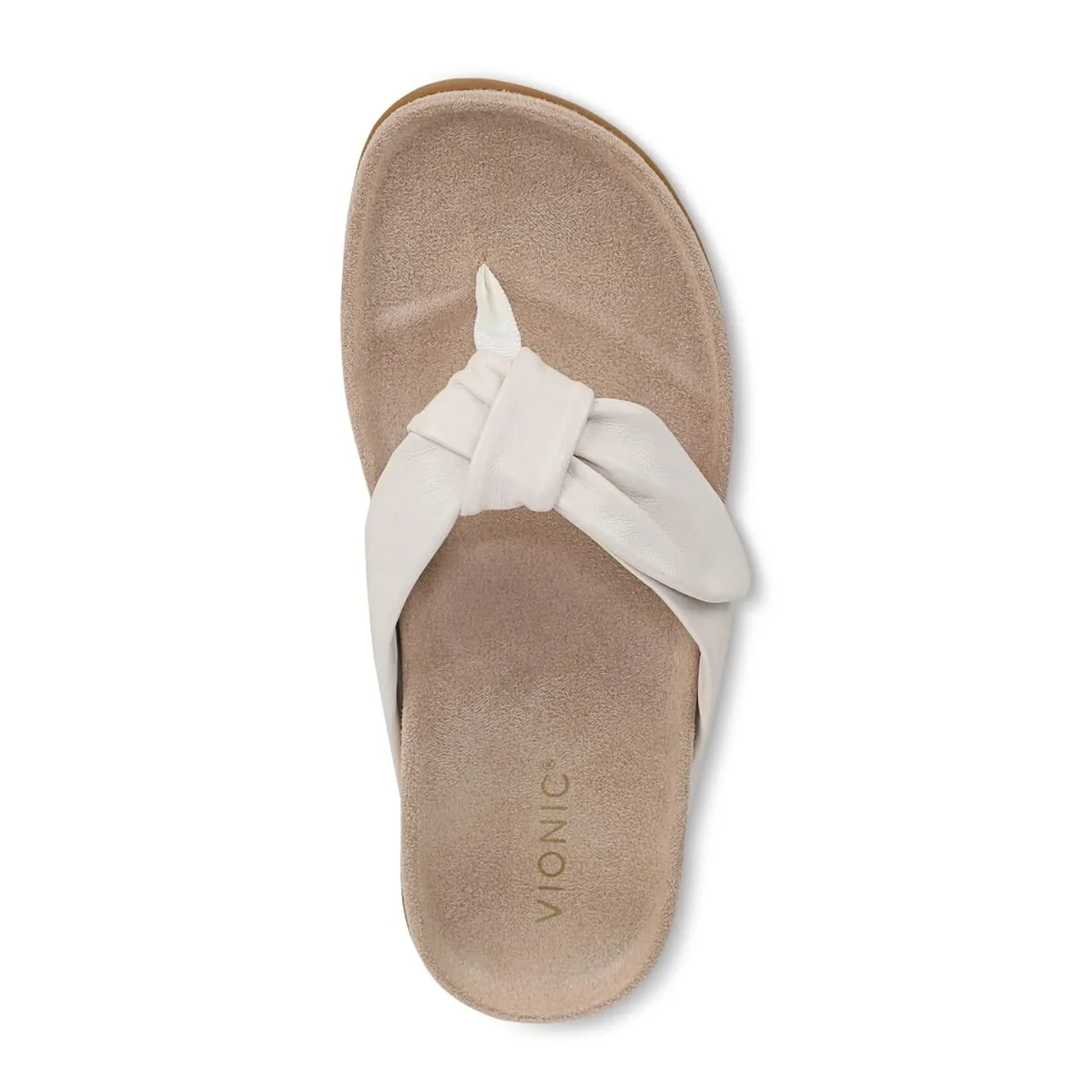 Vionic Eva Sandal (Women) - Sea Salt Leather - Image 7