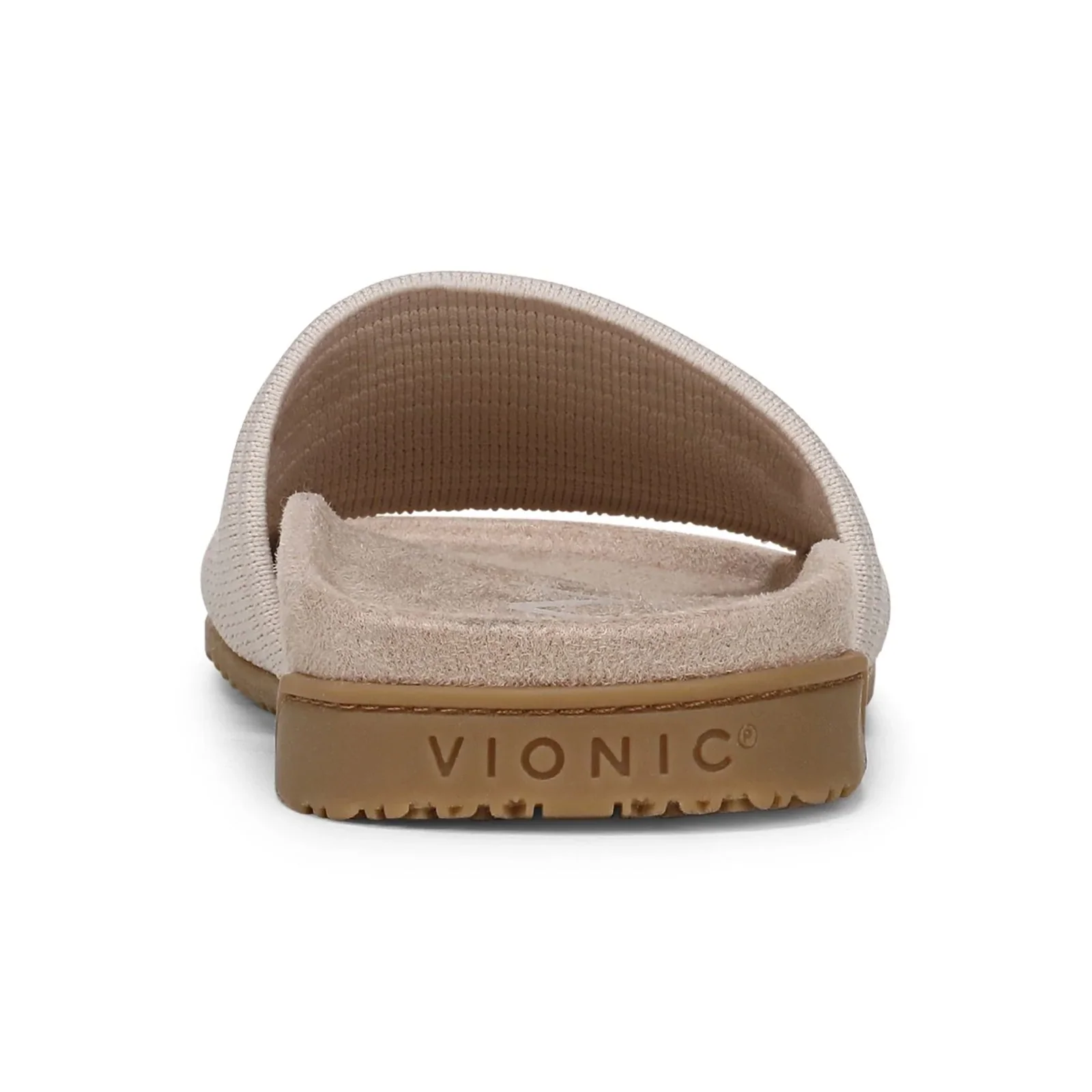 Vionic Evie Knit Slide Sandal (Women) - Cream - Image 5