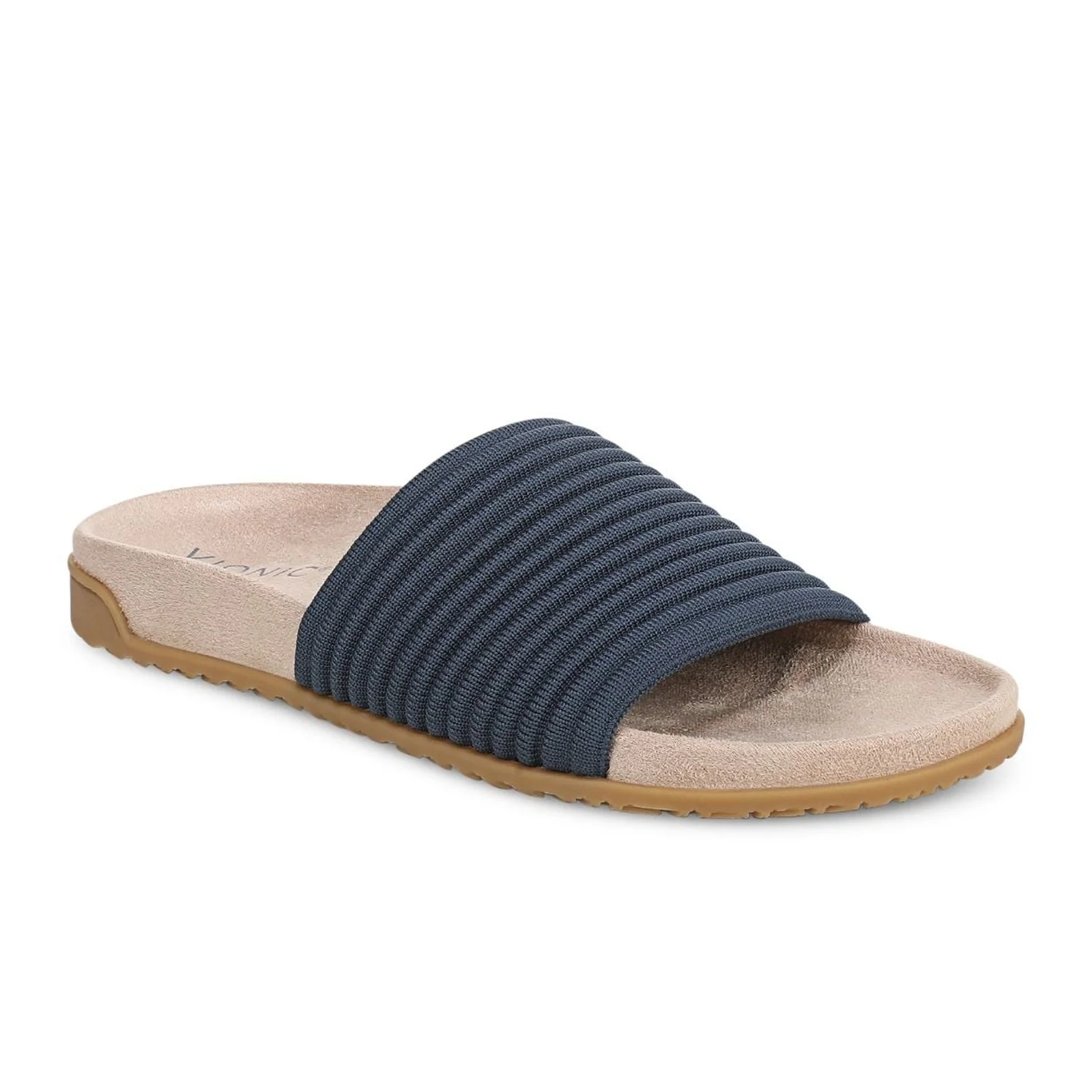 Vionic Evie Knit Slide Sandal (Women) - Dark Denim