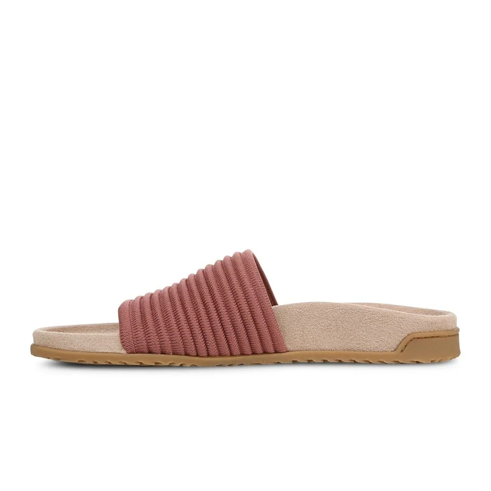 Vionic Evie Knit Slide Sandal (Women) - Withered Rose - Image 2