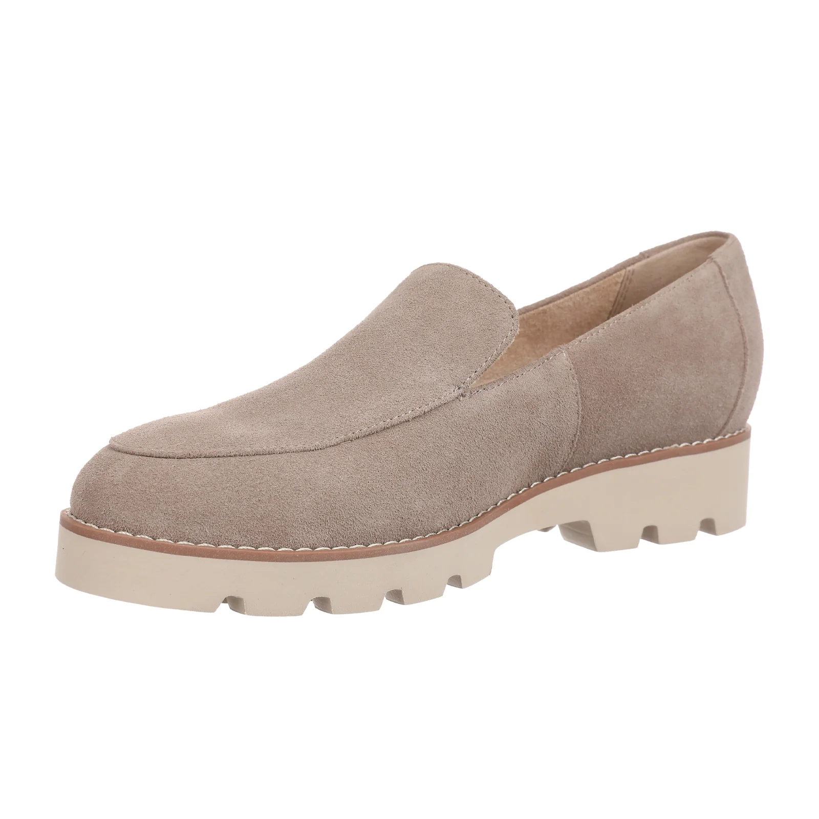 Vionic Kensley Slip On Loafer (Women) - Taupe Suede - Image 2