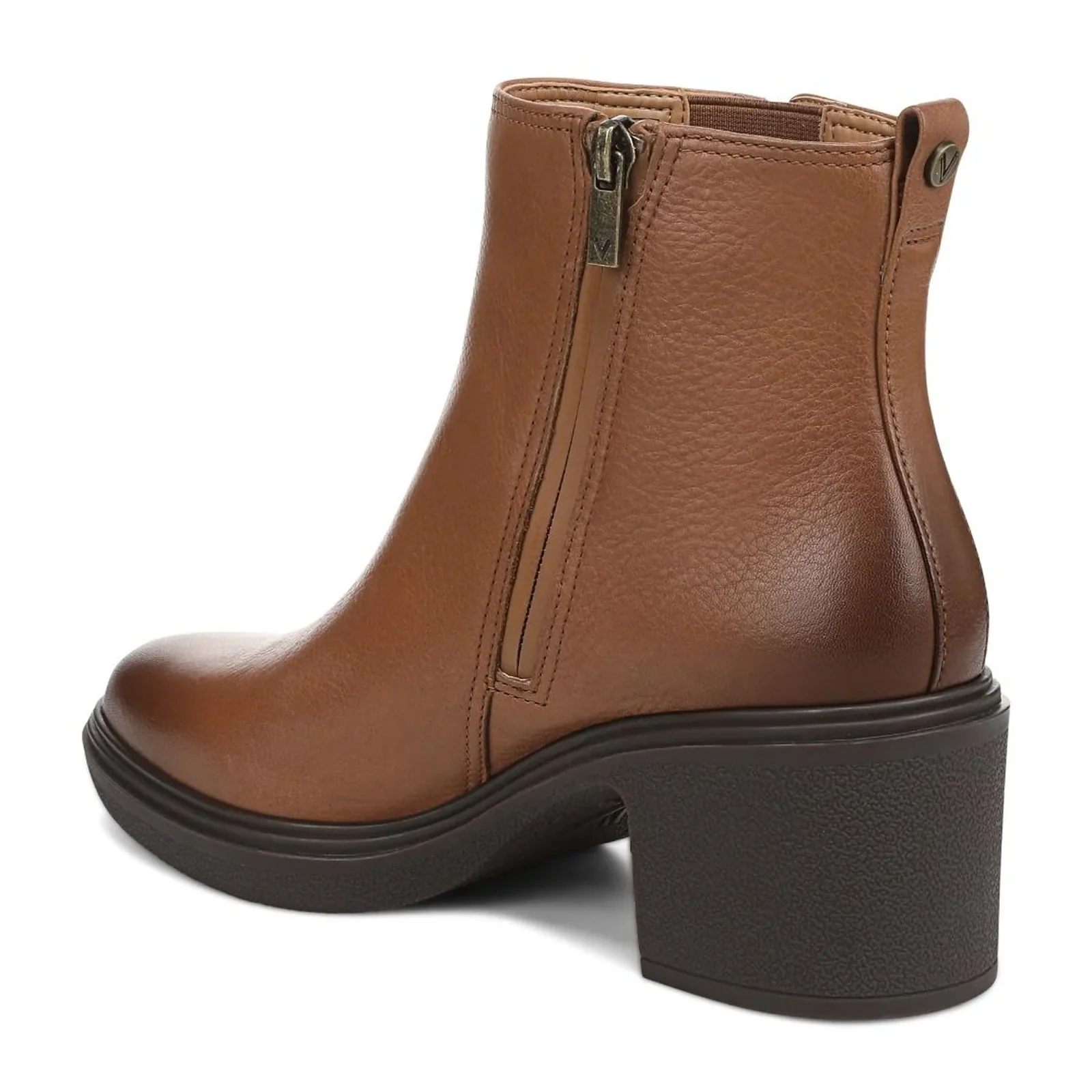 Vionic Savannah Boot (Women) - Hazelnut Leather - Image 4