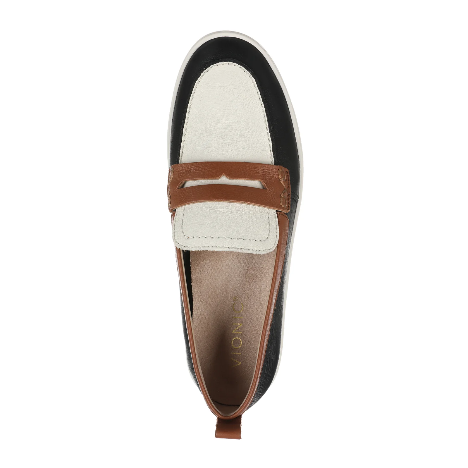 Vionic Uptown Loafer (Women) - Black Multi Tumbled Leather - Image 3