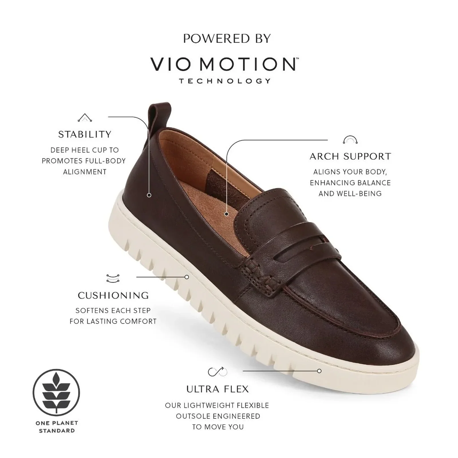 Vionic Uptown Loafer (Women) - Gunmetal Metallic - Image 8